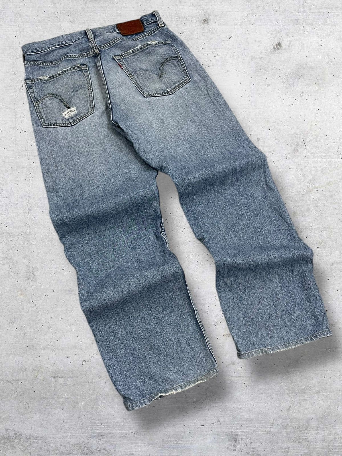 Levi's Vintage Clothing VINTAGE 503 LEVIS USA DESIGNER 90S OLD DISTRESSED OG DENIM Size US 31 - 10 Thumbnail