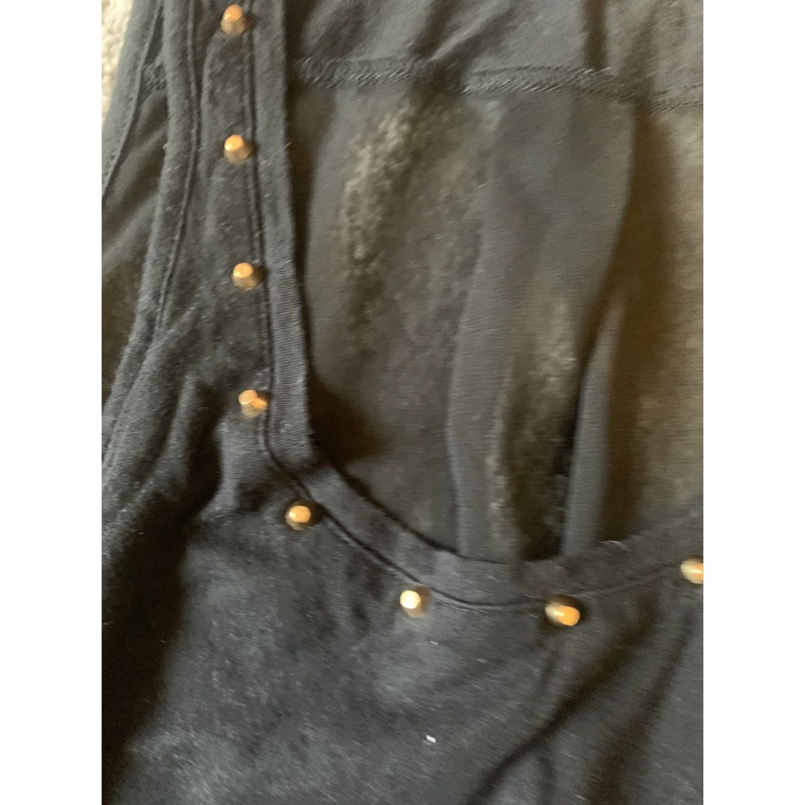Express Express Tank Top Women S/P Black V-Neck Sleeveless Shirt Size S / US 4 / IT 40 - 3 Thumbnail