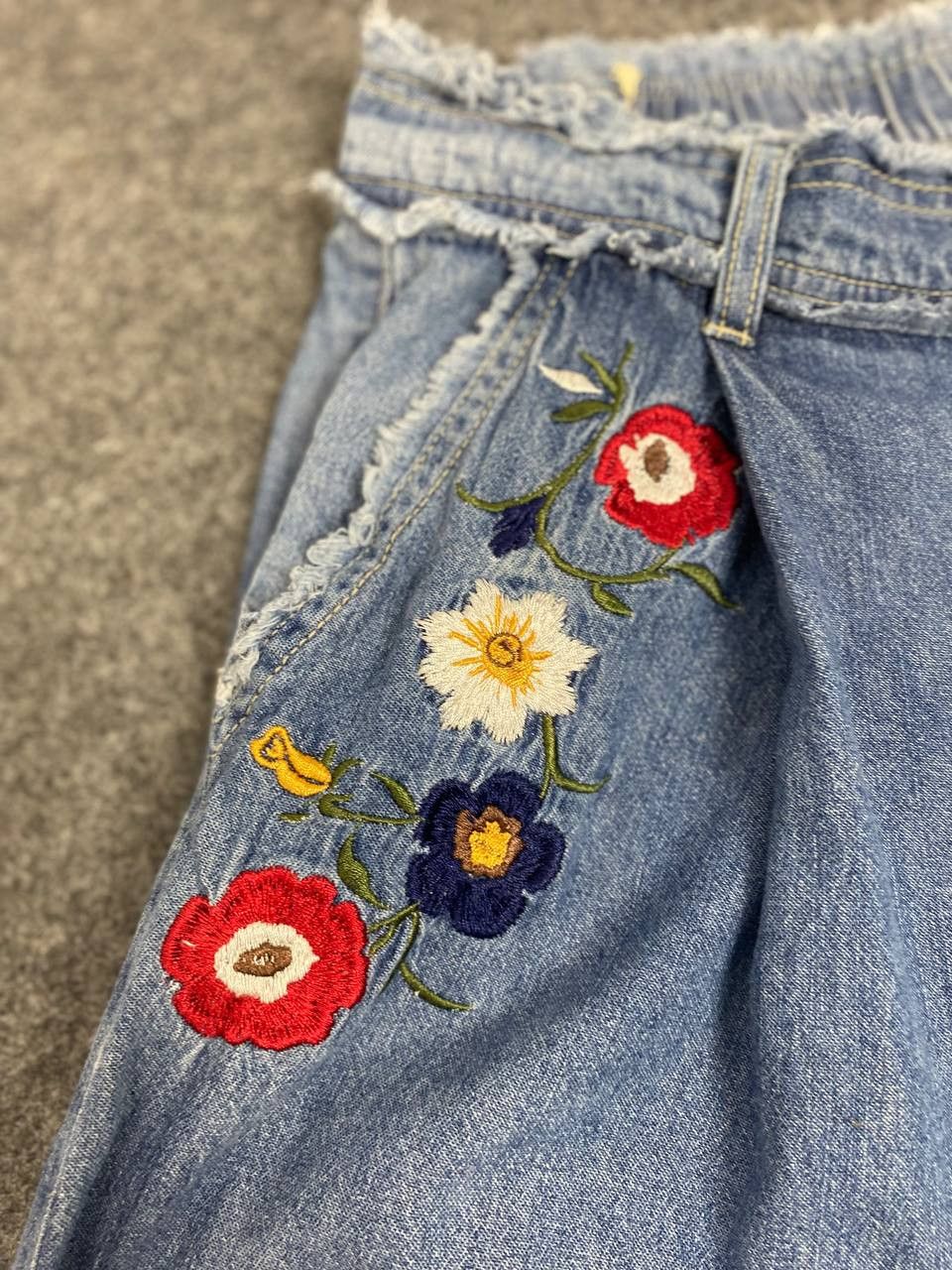 Japanese Brand vintage japanese brands wide leg high waist nice designdenim Size 28" / US 6 / IT 42 - 7 Thumbnail