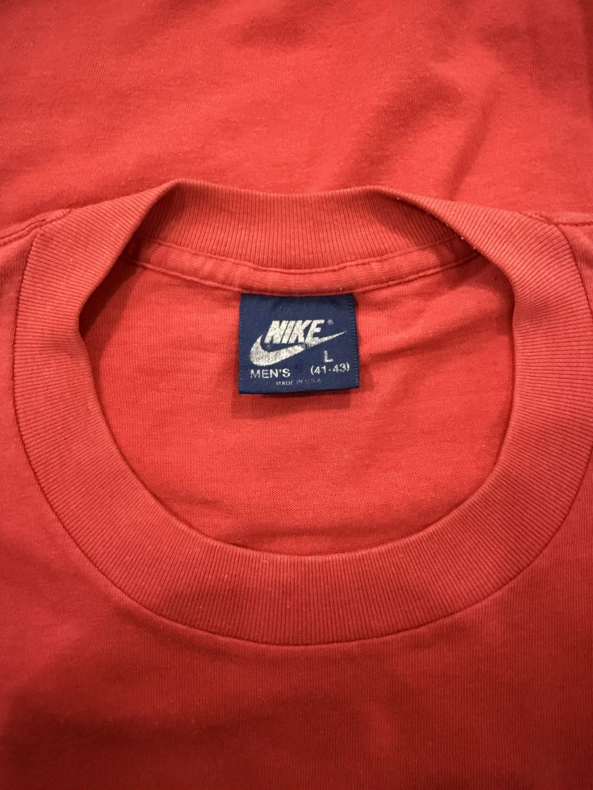 Nike vintage nike air jordan 80s tshirts Size US L / EU 52-54 / 3 - 5 Thumbnail