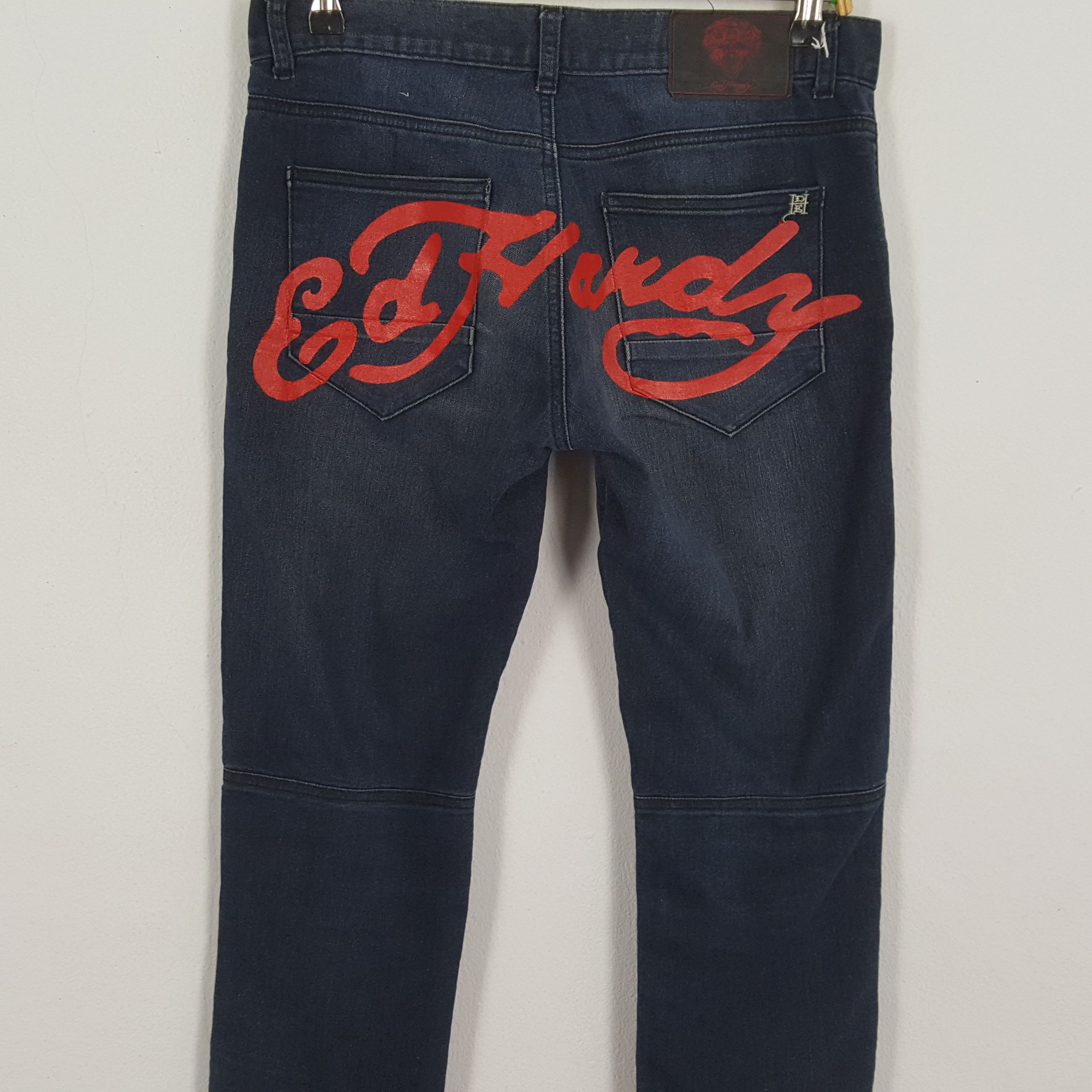 Christian Audigier × Ed Hardy × Vintage Vintage ED HARDY by CHRISTIAN AUDIGIER Designer Brand Jeans Size 30" / US 8 / IT 44 - 2 Thumbnail