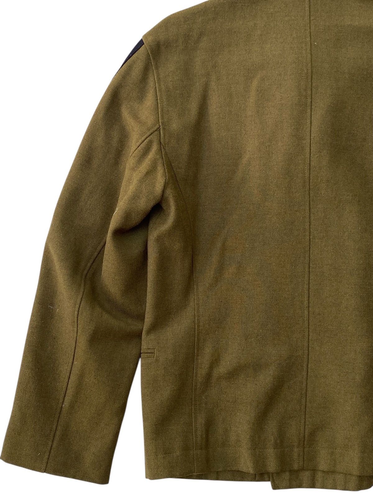 Jean Paul Gaultier Jean Paul Gaultier Archive FW89 Military Pea Coat Striped Size US M / EU 48-50 / 2 - 9 Thumbnail