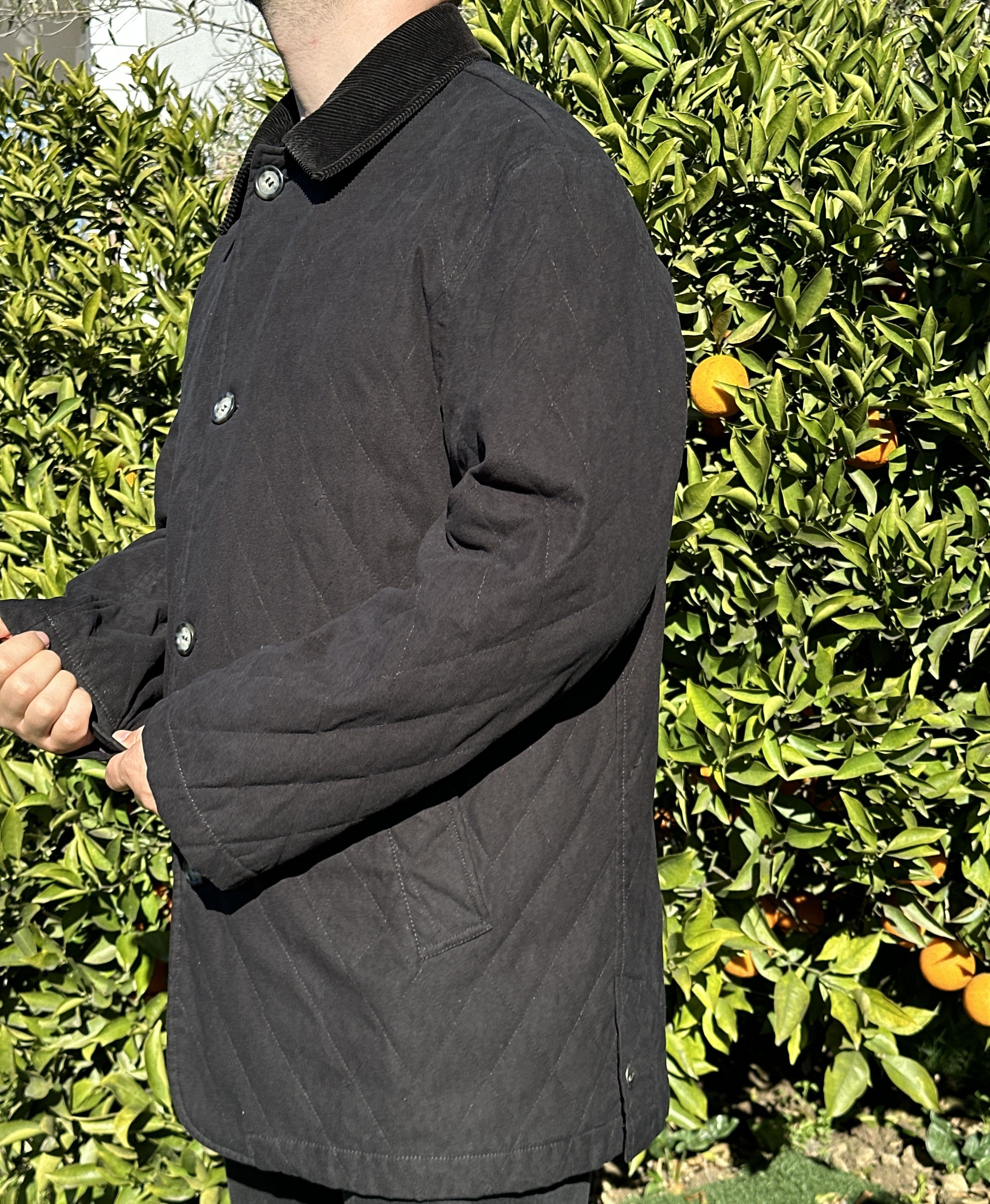 Corneliani Corneliani Suede Look Long Jacket Trench Coat Size 50 M L Size US M / EU 48-50 / 2 - 8 Thumbnail