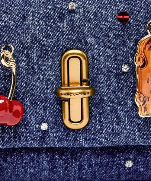 Marc Jacobs Marc Jacobs The Trinket Charm Denim Mini Dual Bag NWT Size ONE SIZE - 5 Thumbnail