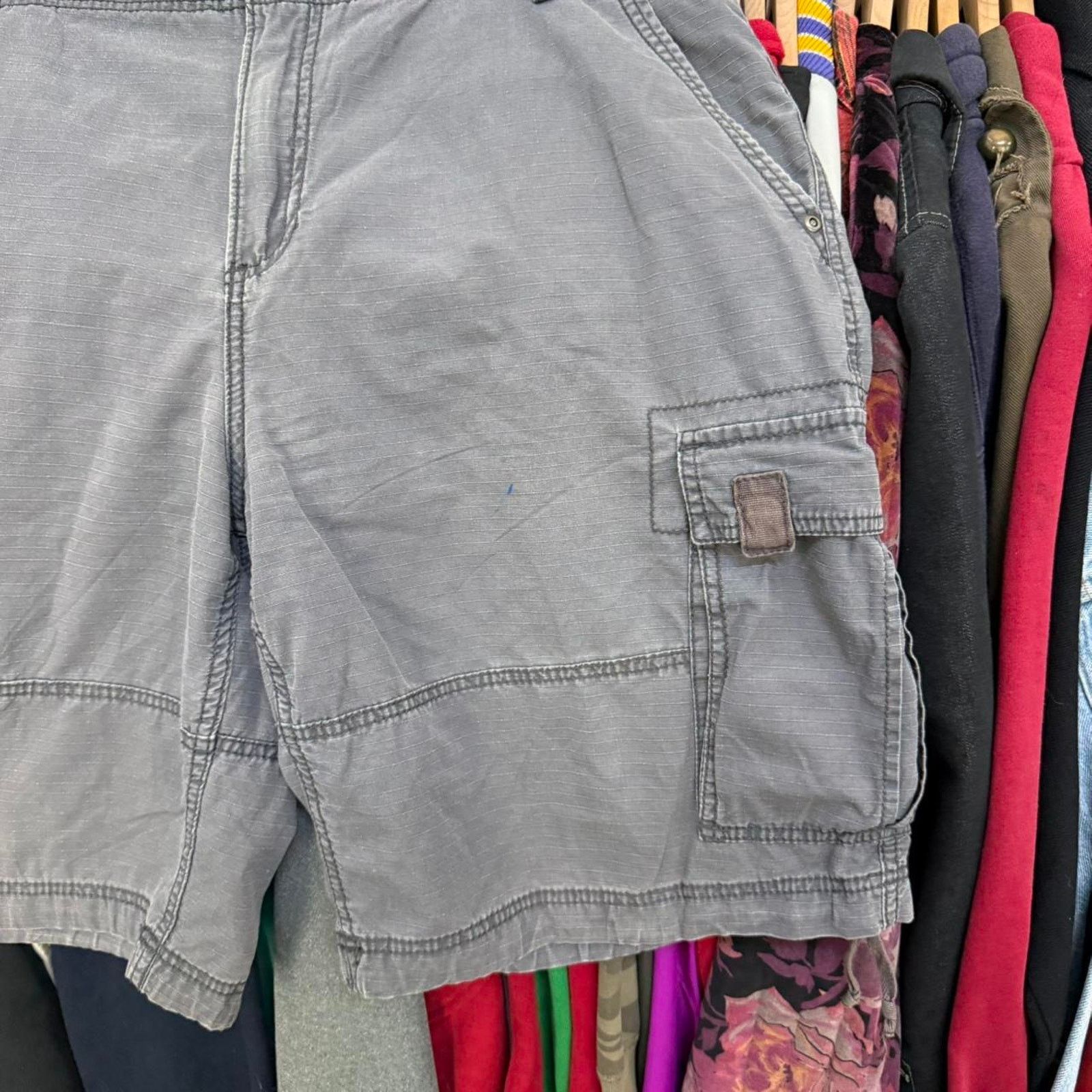 Ocean Pacific Vintage Y2K Baggy Ocean Pacific Faded Cargo Pants Grey Size US 40 / EU 56 - 3 Thumbnail