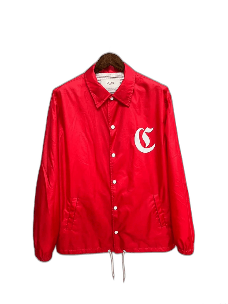 Celine Celine Red Coach Jacket Size 48 Brand New Size US L / EU 52-54 / 3 - 1 Thumbnail