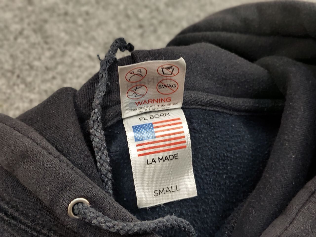 RIPNDIP Ripndip Horde and state USA flag logo Faded Black Hoodie Size US S / EU 44-46 / 1 - 19 Thumbnail