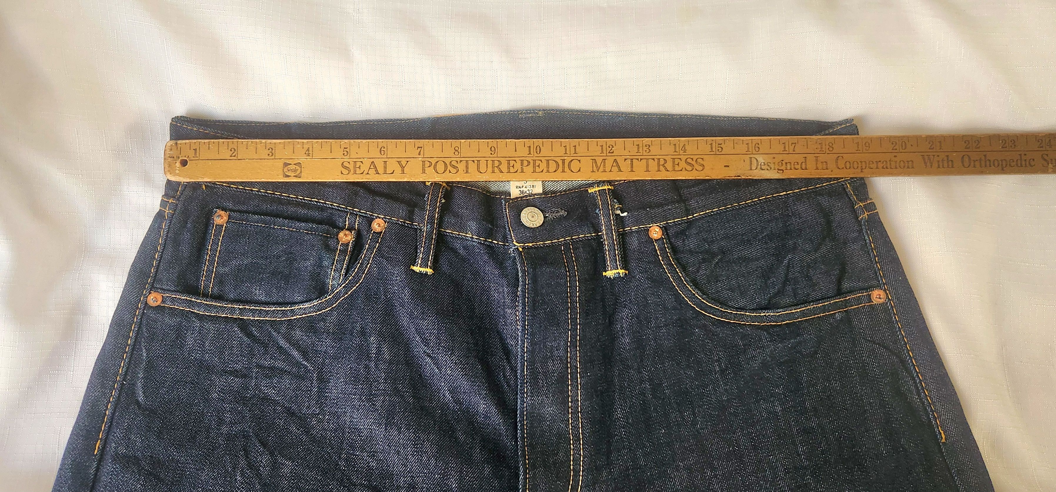 RRL Ralph Lauren Ralph Lauren RRL Jeans Japanese Woven Selvedge Denim 36 X 32 Size US 36 / EU 52 - 18 Thumbnail