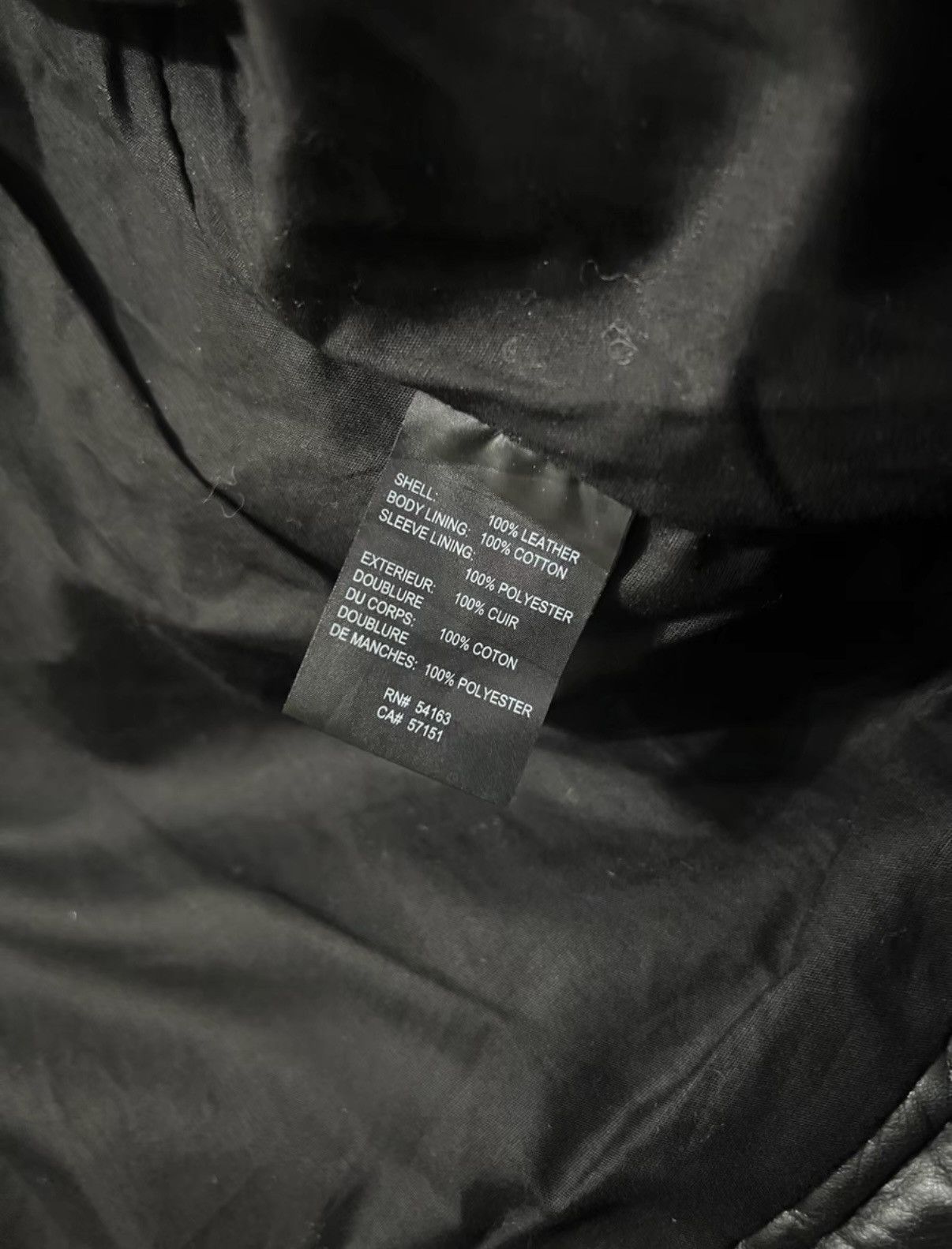 Karl Lagerfeld Karl Lagerfeld Detachable Asymmetrical Zip Leather Jacket Size US M / EU 48-50 / 2 - 4 Thumbnail