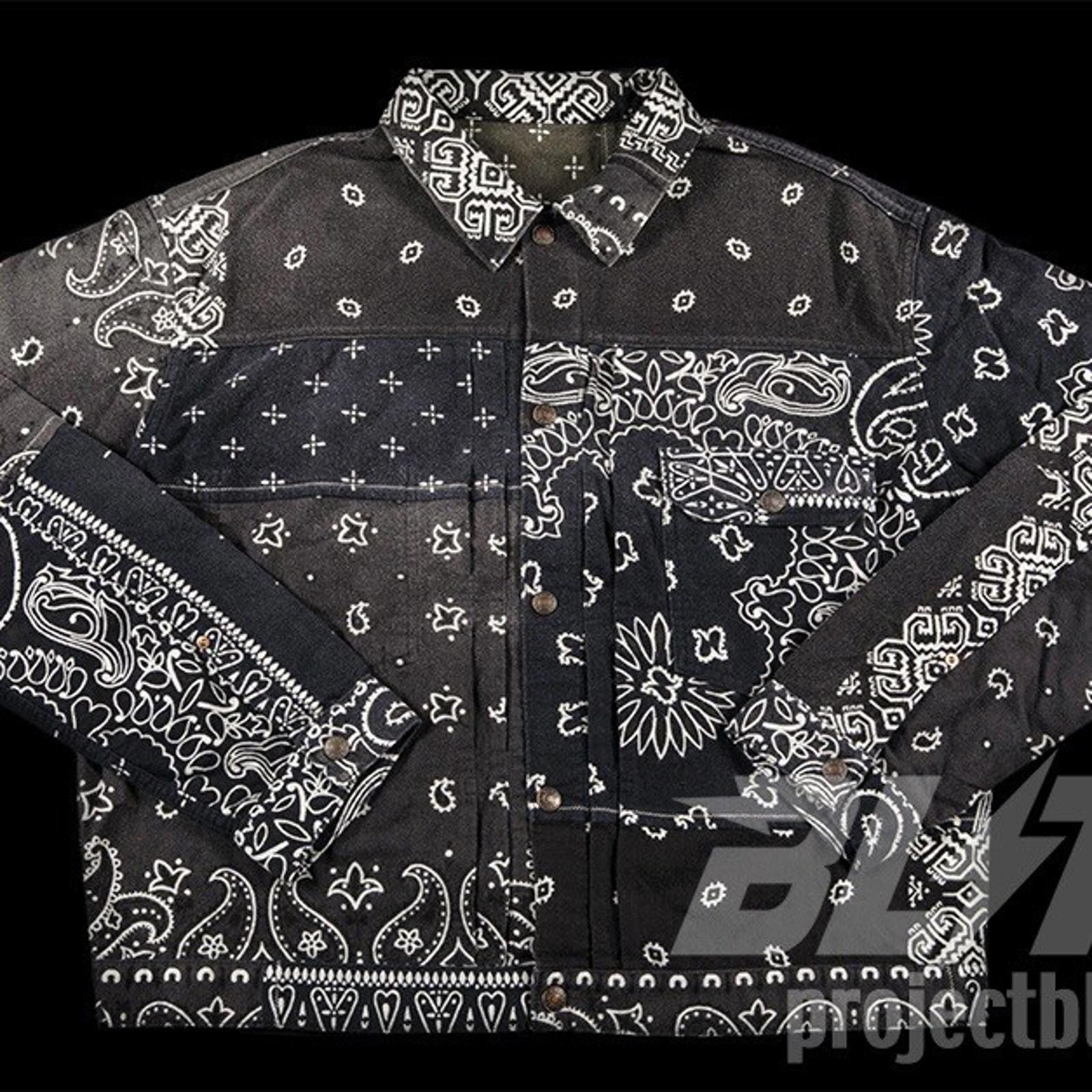 Kapital Kapital Flannel Reversible Bandana 1st Jacket Black Size 5 Size US XXL / EU 58 / 5 - 1 Thumbnail