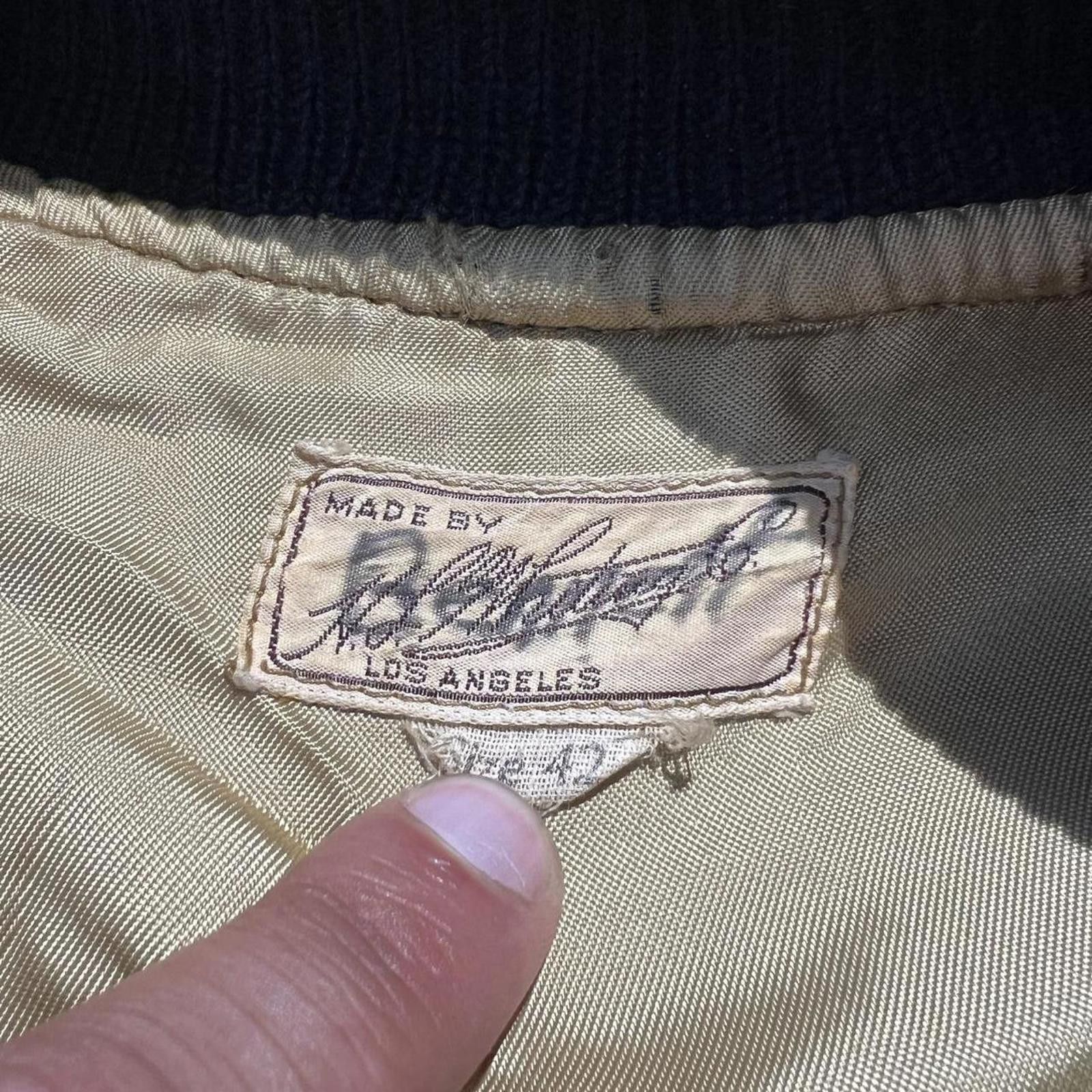 Other Vintage 50/60s Los Angeles State H.L. Whiting Varsity Jacket Size US L / EU 52-54 / 3 - 5 Thumbnail