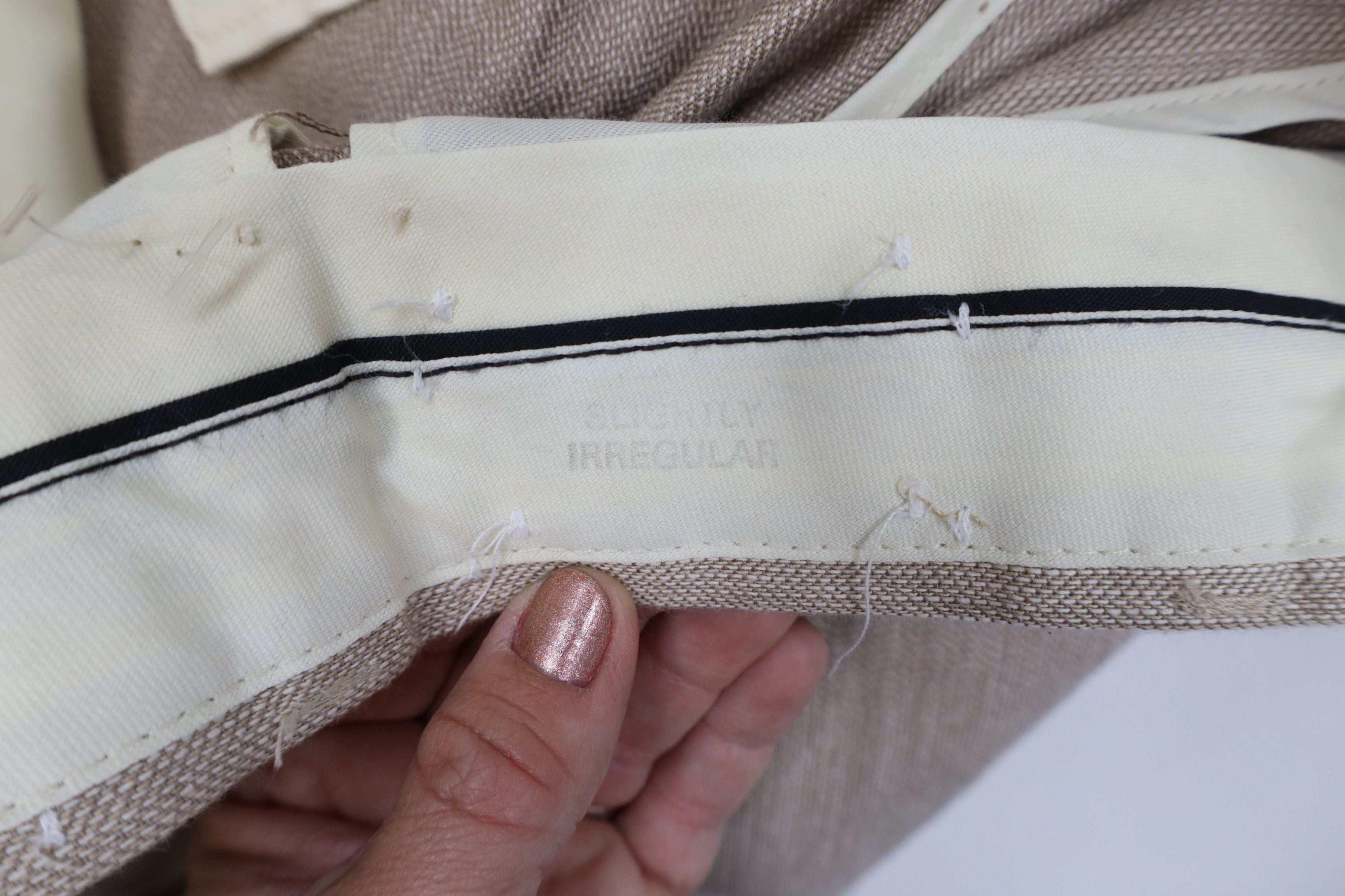 Vintage Deadstock Vintage 70s Streetwear Wool Blend Wide Leg Pants Size US 40 / EU 56 - 10 Thumbnail
