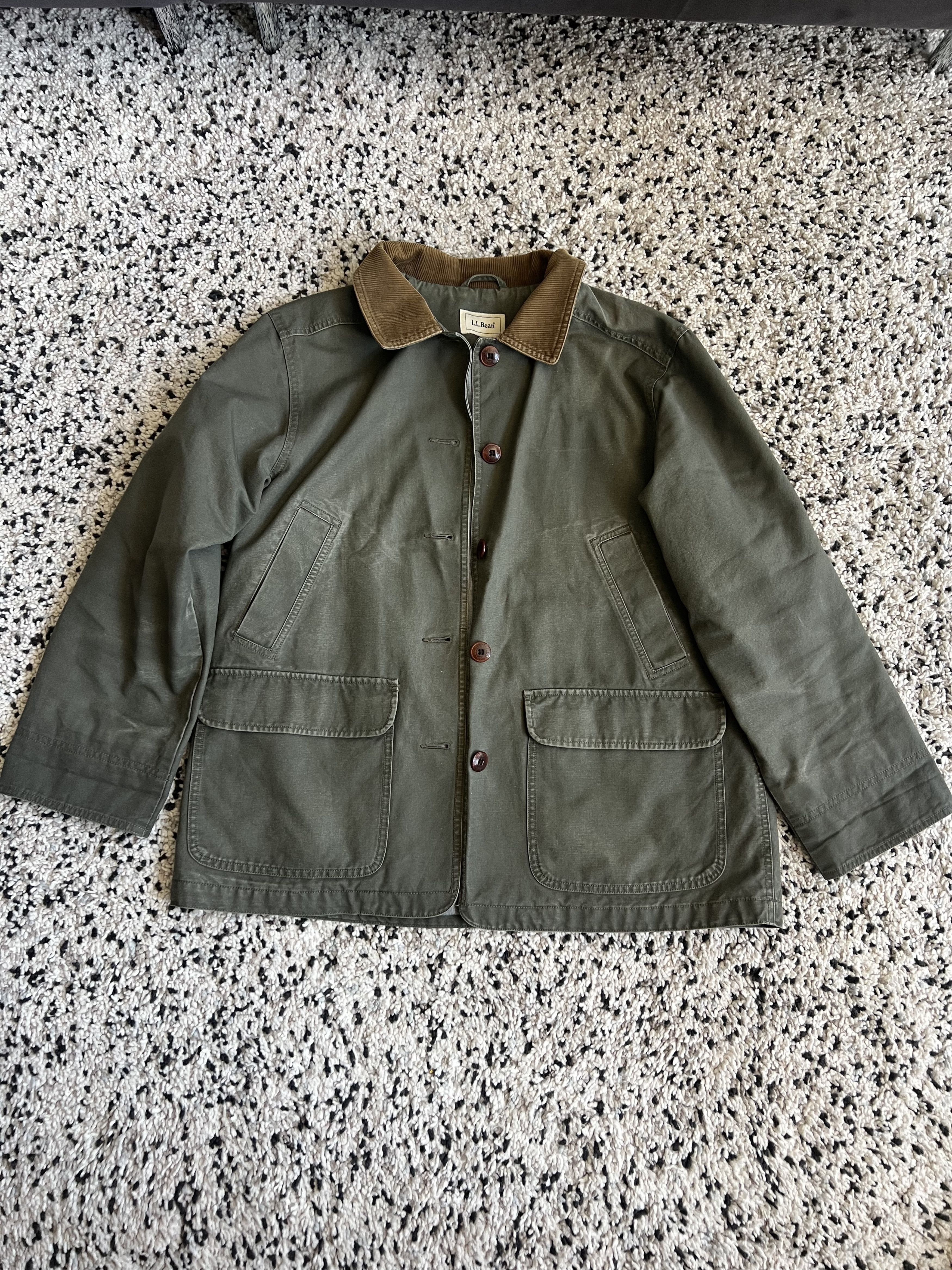 L.L. Bean LL Bean Vintage Chore Jacket Size US L / EU 52-54 / 3 - 1 Thumbnail