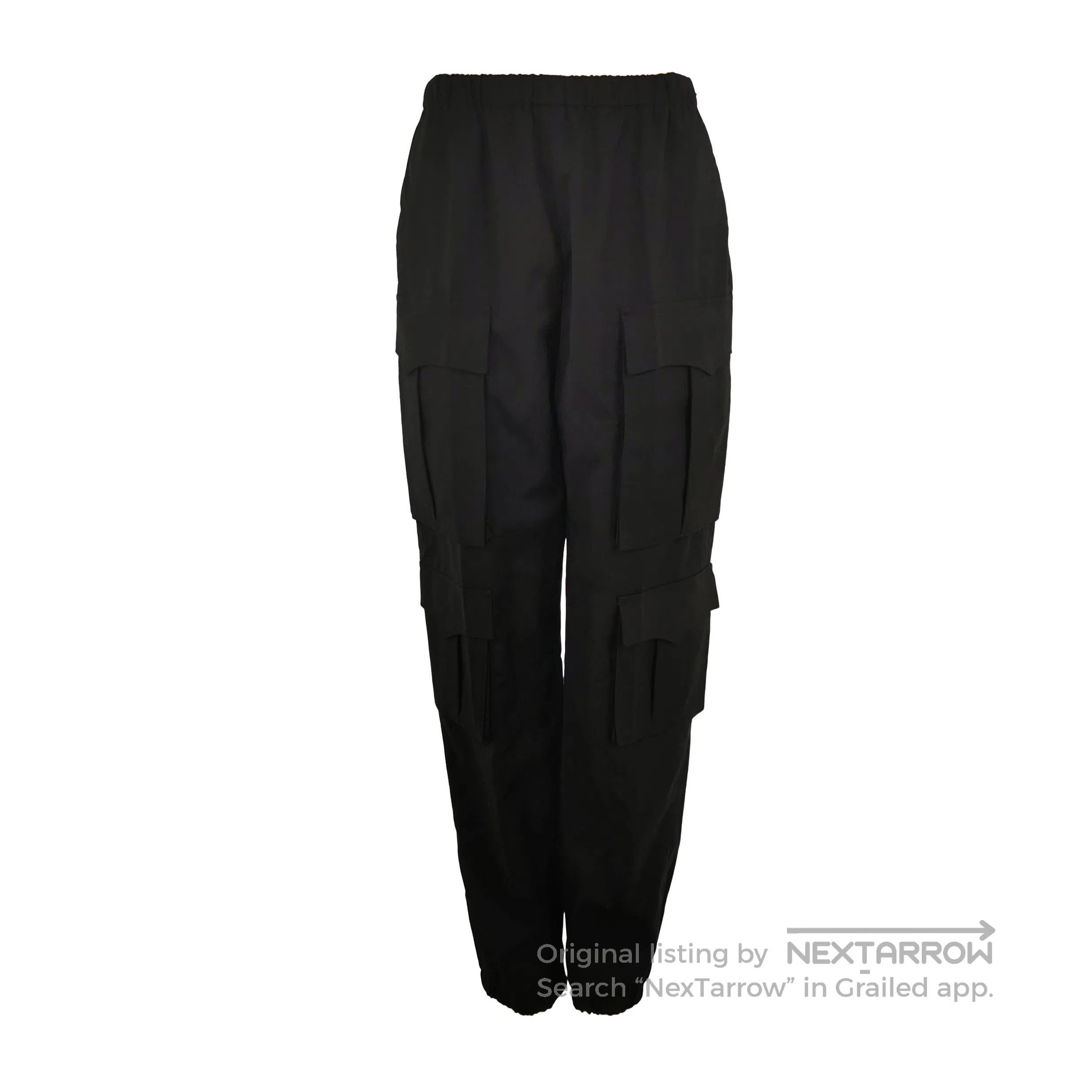 Prada Prada Black Wool Cargo Pants Size 4. Size 39" - 1 Thumbnail