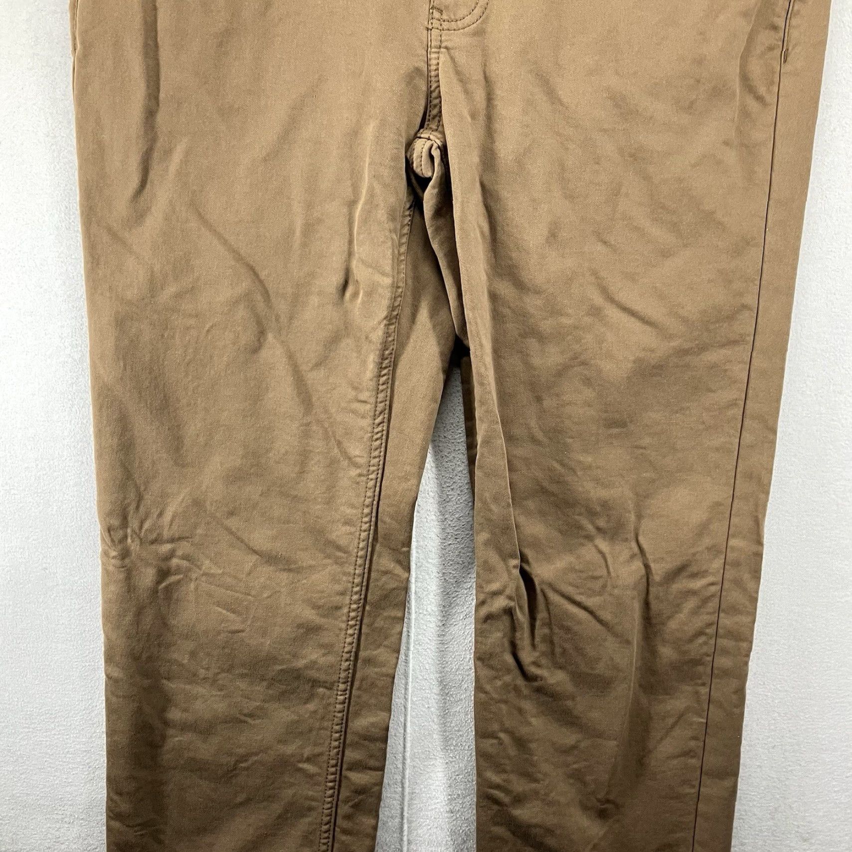 Banana Republic Banana Republic Chino Pants Mens 34x32 Brown 5-Pocket Stretch Business Casual Classic Size US 34 / EU 50 - 6 Thumbnail