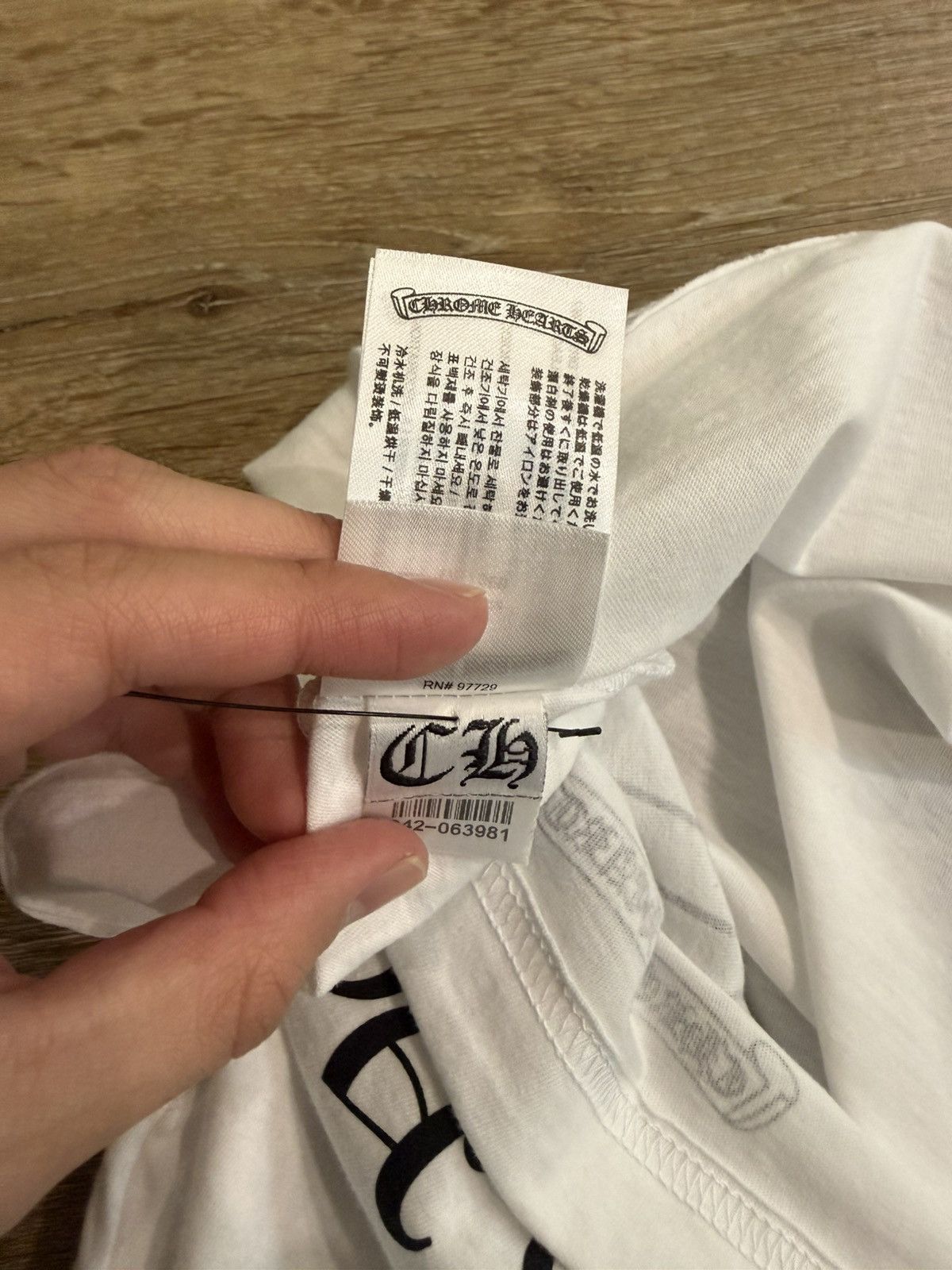 Chrome Hearts Chrome Hearts Las Vegas Exclusive Horseshoe Tee Size US M / EU 48-50 / 2 - 7 Thumbnail