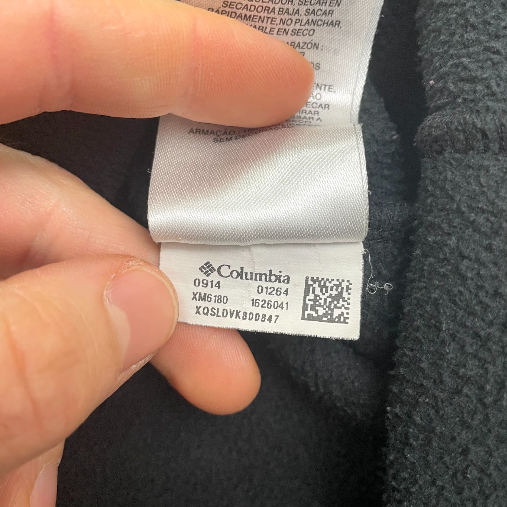 Vintage Columbia Fleece Jacket Womens Large Black 1/4 Zip Pockets Outdoor Hiking Casual Outdoorwear Ladies L Black 1/4 Zip Pocket Size L / US 10 / IT 46 - 7 Thumbnail