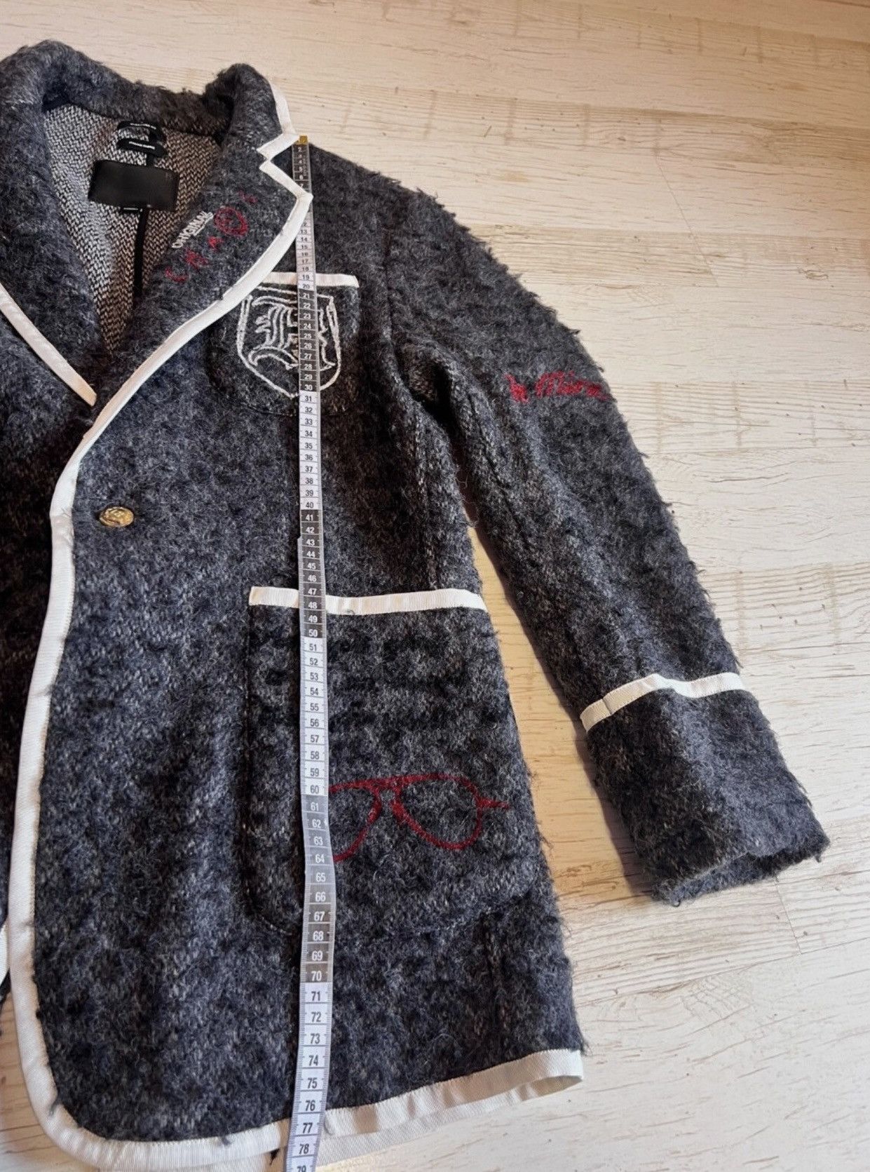 R13 R13 Wool Oversized Blazer – Size XS (Oversized / Unisex) Size 38S - 24 Thumbnail