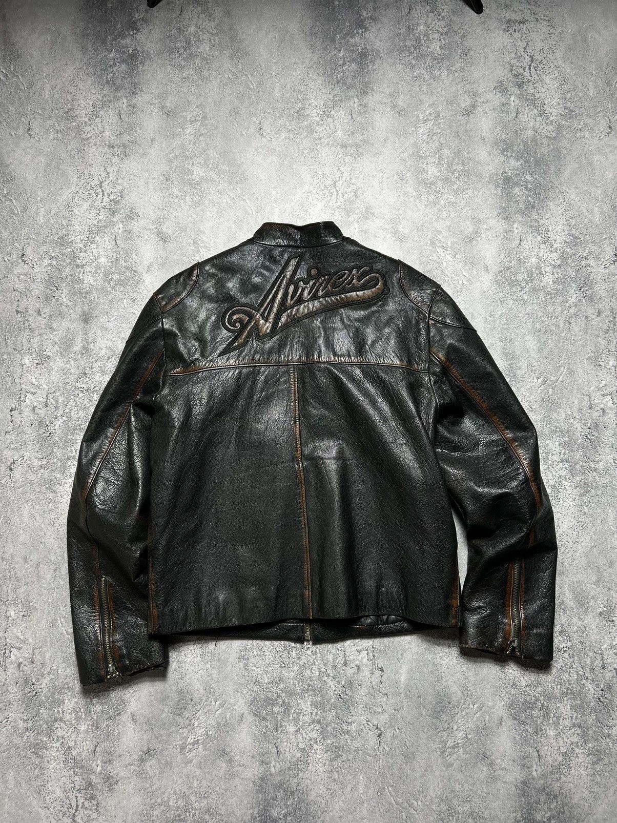 Men's Vintage Leather Jackets | Grailed