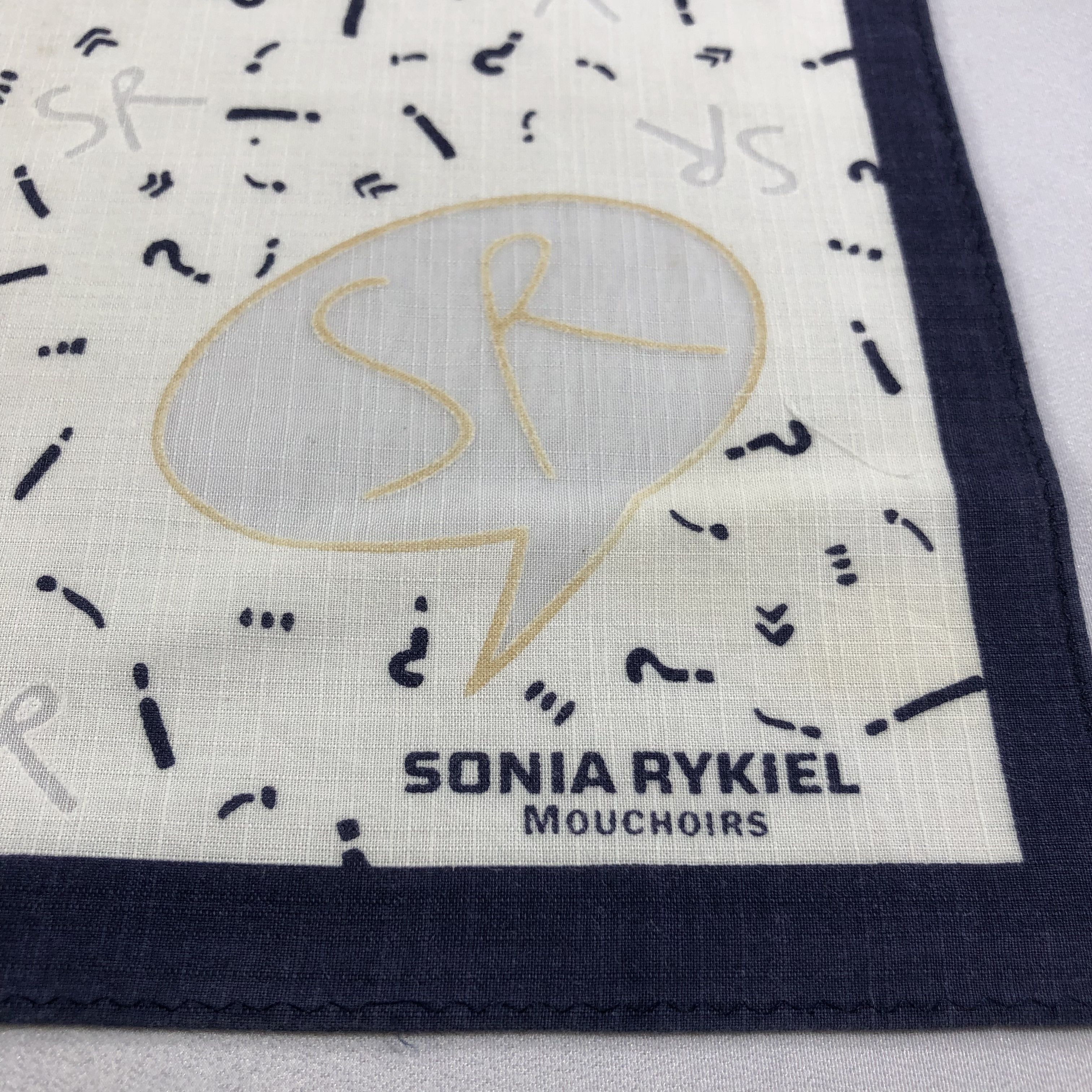 Sonia Rykiel Sonia Rykiel SR Handkerchief Neckerchief Bandana H2186 Size ONE SIZE - 4 Thumbnail