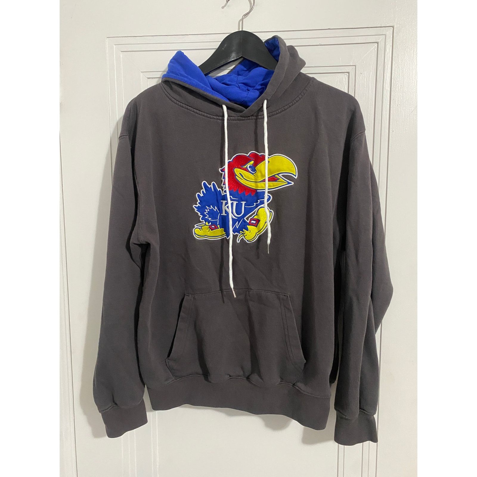 NCAA Kansas Jayhawks Stitched Hoodie Women's Size Large Size XL / US 12-14 / IT 48-50 - 1 Thumbnail