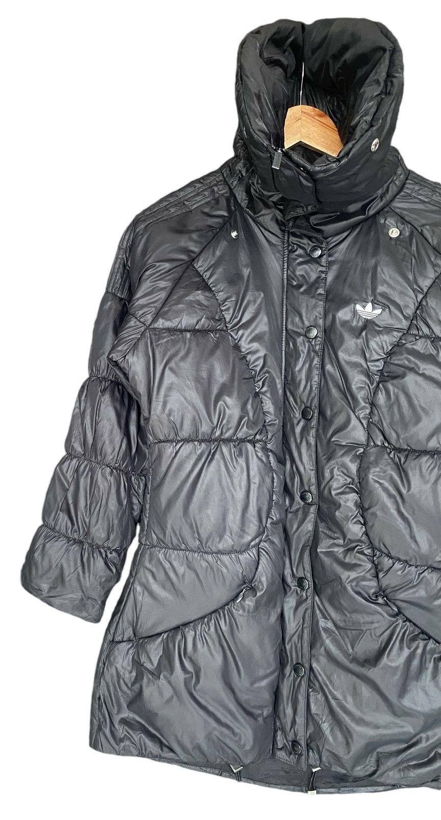 Adidas Rare ADIDAS Puffer Zipper Jacket Size L / US 10 / IT 46 - 3 Thumbnail