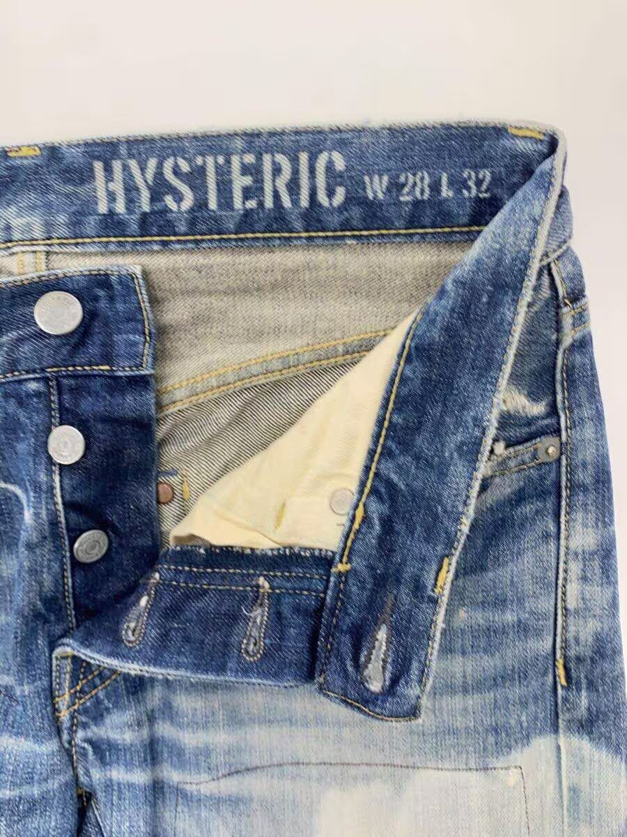 Hysteric Glamour Hysteric Glamour Cotton Straight Pants Indigo Size US 28 / EU 44 - 3 Thumbnail