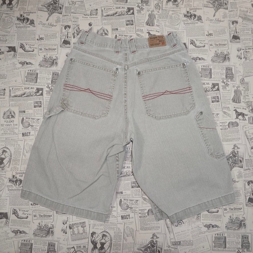 Bugle Boy 18R -Vintage Y2K bugle boy carpenter 2000s baggy demo, jorts Size US 26 / EU 42 - 1 Thumbnail