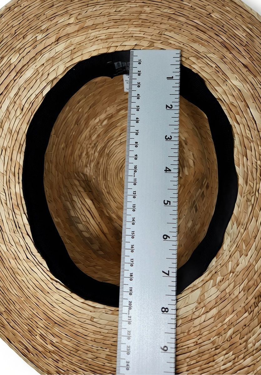 Other Brooklyn Hat Co Reno Palm Straw Rancher Western Wide Brim Size ONE SIZE - 6 Thumbnail