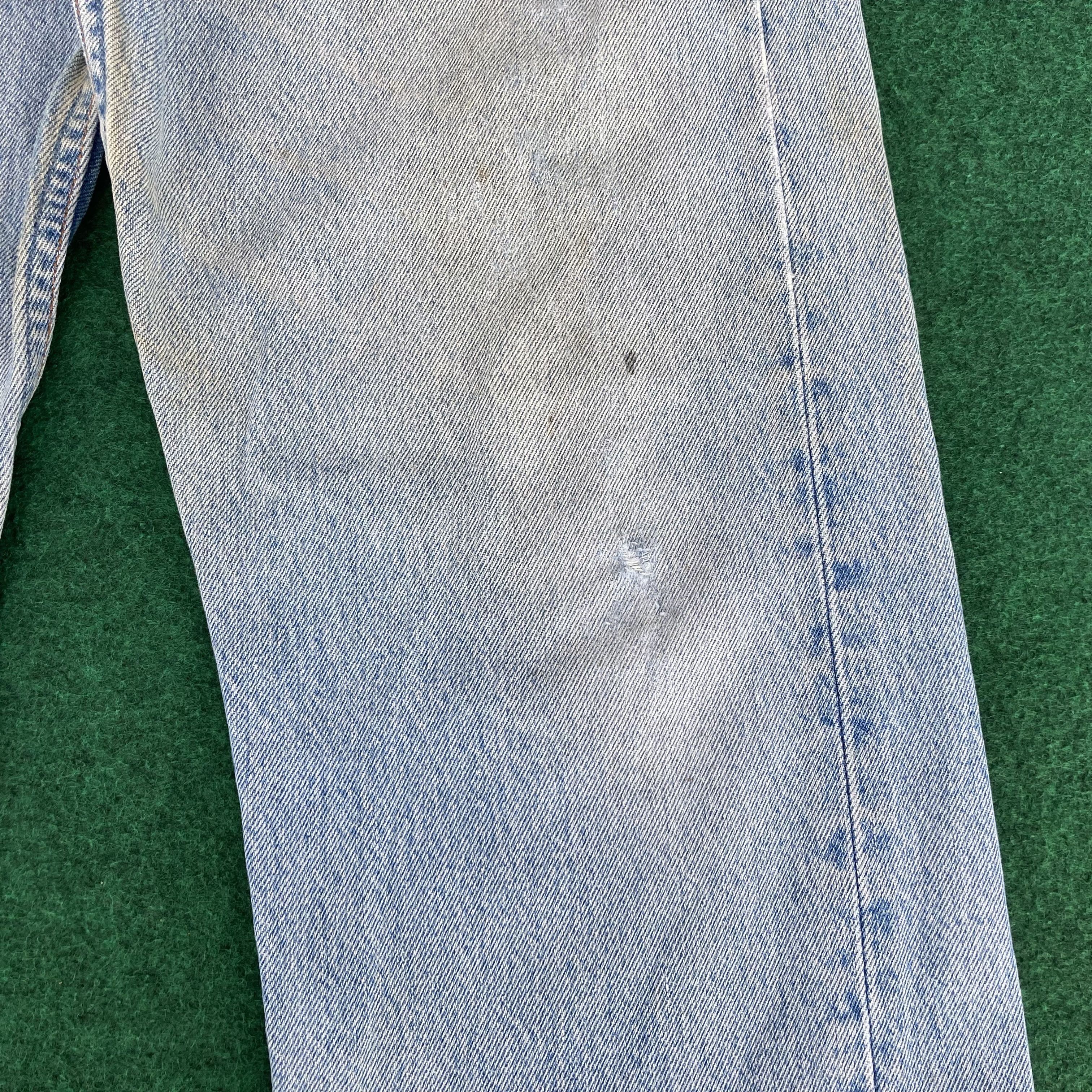 Levi's × Vintage Vtg Levis 501 Distressed Ripped Stains Sz 32 Jeans Size US 32 / EU 48 - 9 Thumbnail