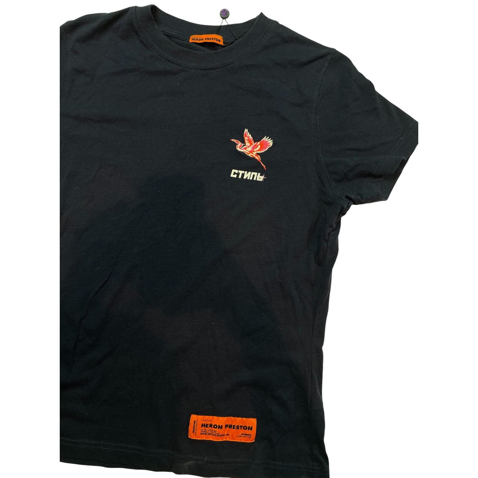 Heron Preston Heron Preston Navy Bird Tee Size US S / EU 44-46 / 1 - 2 Thumbnail