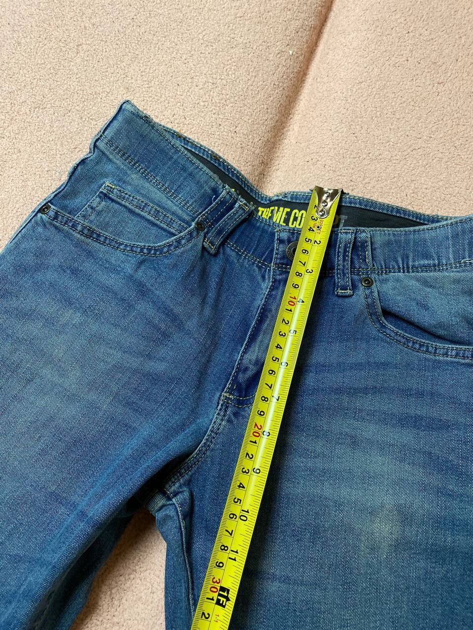 Lee × Vintage Vintage Jeans Y2k Avant Garde Bootcut Baggy Size 25" / US 0 / IT 36 - 6 Thumbnail
