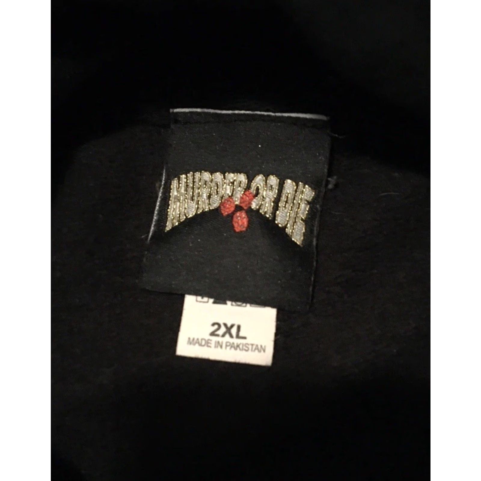 GX1000 Murder Or Die Skateboards Hoodie XXL Black Men 2XL Distressed Vaporwave Punk Retro 80s 90s Skate Size US XXL / EU 58 / 5 - 7 Thumbnail
