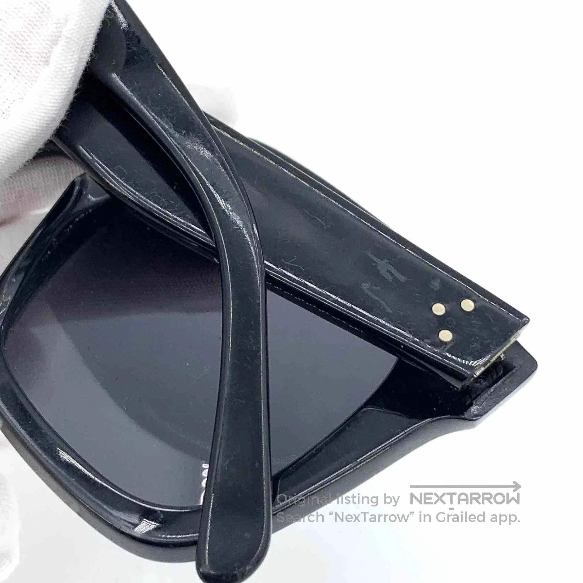 Celine Celine Black Square Frame Sunglasses. Size ONE SIZE - 8 Thumbnail