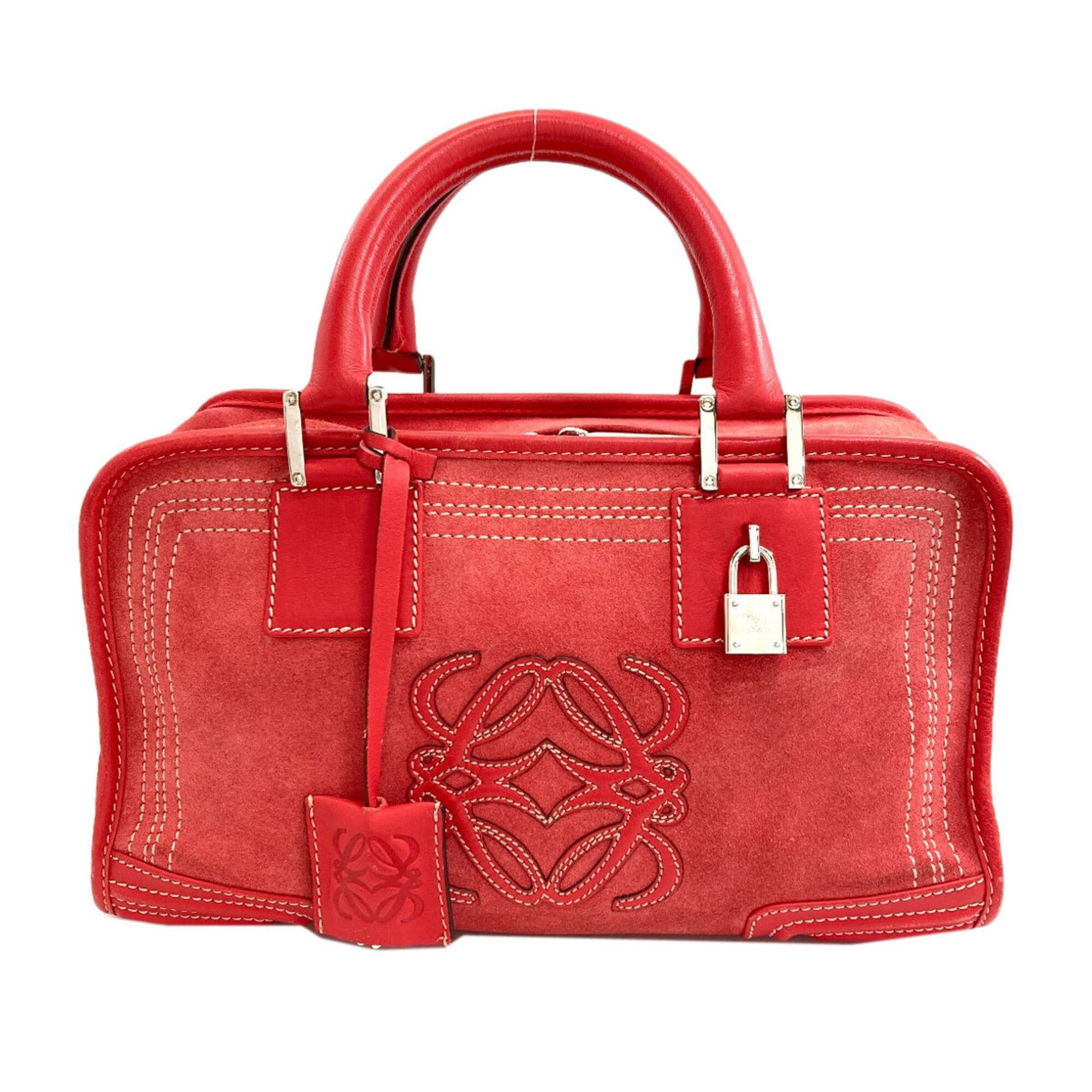 Loewe Loewe Amazona Suede Handbag for Women Size ONE SIZE - 1 Thumbnail