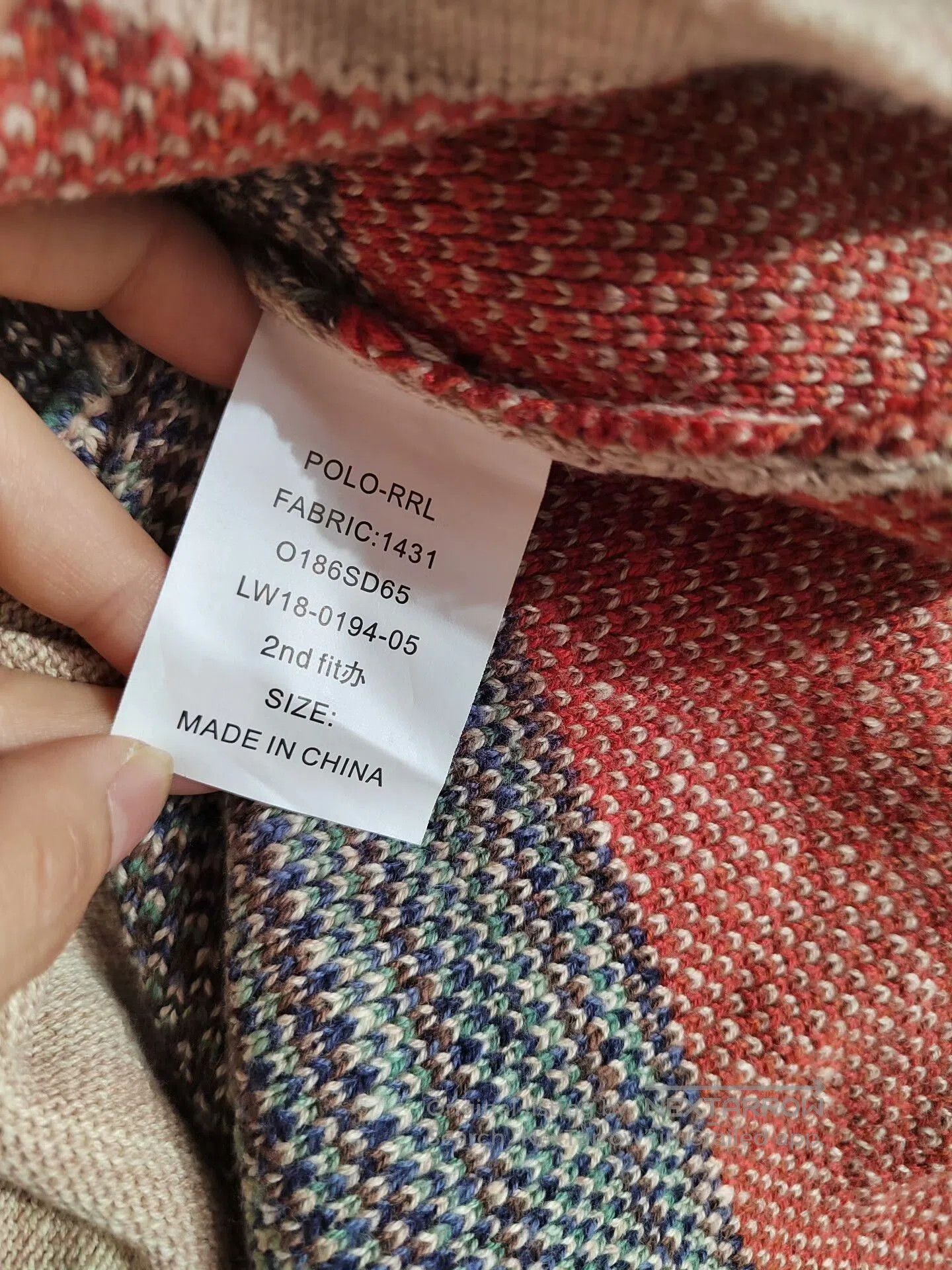 RRL Ralph Lauren RRL Ralph Lauren Rainbow Stripe Cardigan. Size US M / EU 48-50 / 2 - 7 Thumbnail