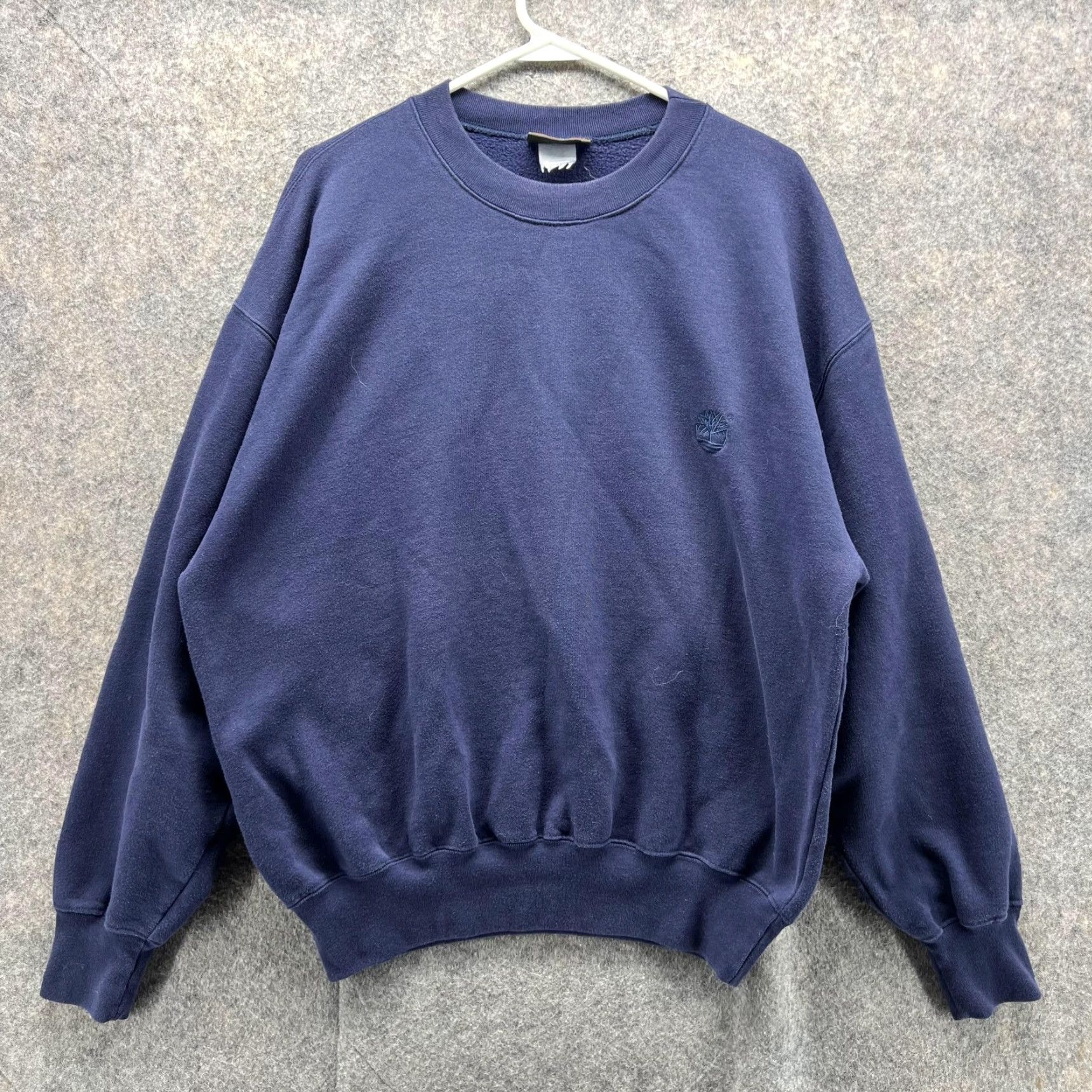 Timberland VINTAGE Timberland Sweater Men Medium Adult Blue Navy Crewneck Pullover Sweatshirt Knit Fleece Logo - Mens Size US M / EU 48-50 / 2 - 2 Thumbnail