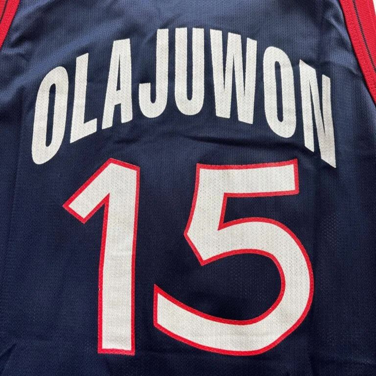 Champion Team USA 1996 Hakeem Olajuwon Champion NBA jersey size 48 Size US XL / EU 56 / 4 - 3 Thumbnail