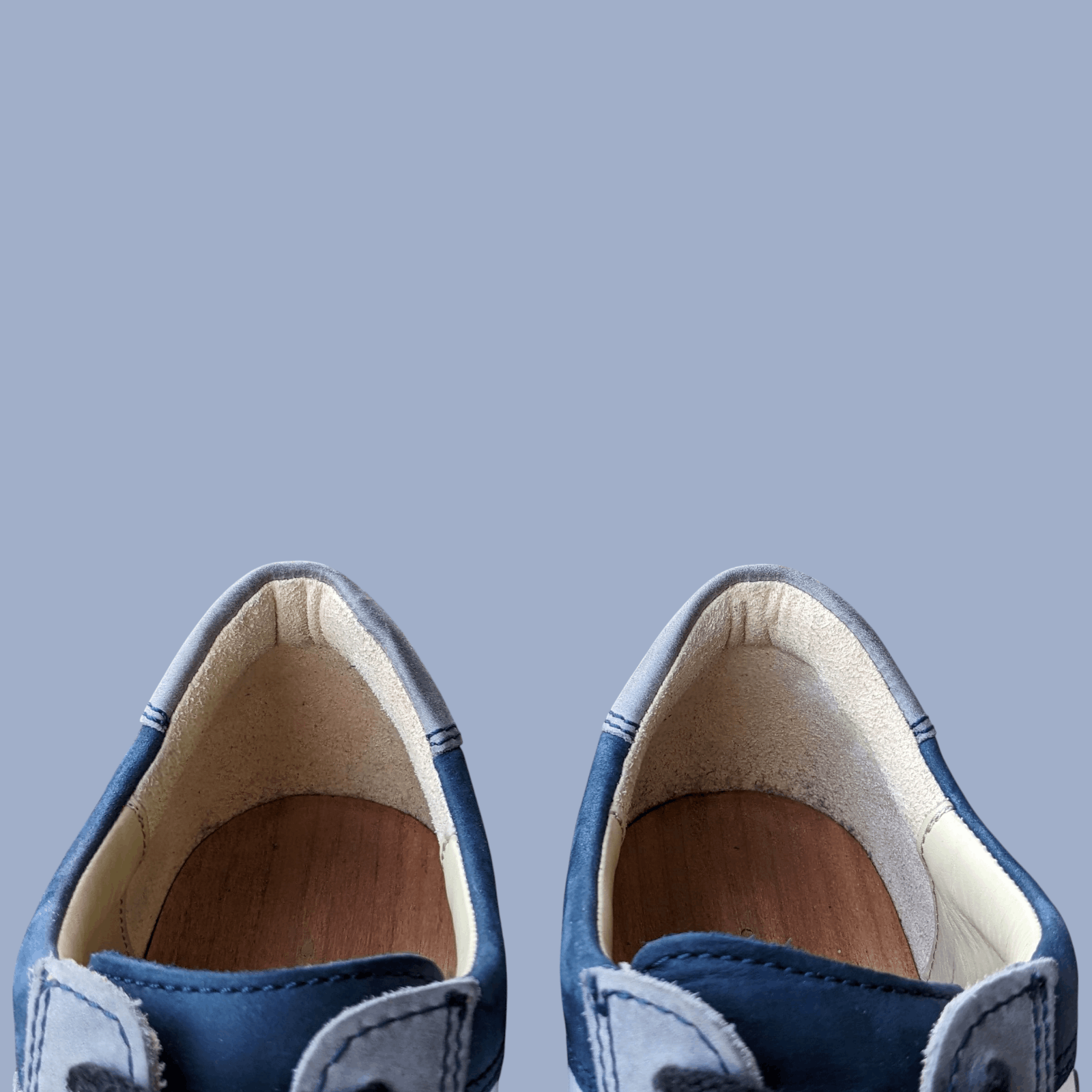 Other Woody Vintage Leather Sneakers SizeEU42–Handmade Wooden Sole Size US 9 / EU 42 - 7 Thumbnail
