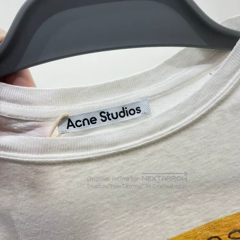 Acne Studios Acne Studios Numeric and English Logo Printed T-Shirt Size XS / US 0-2 / IT 36-38 - 3 Thumbnail