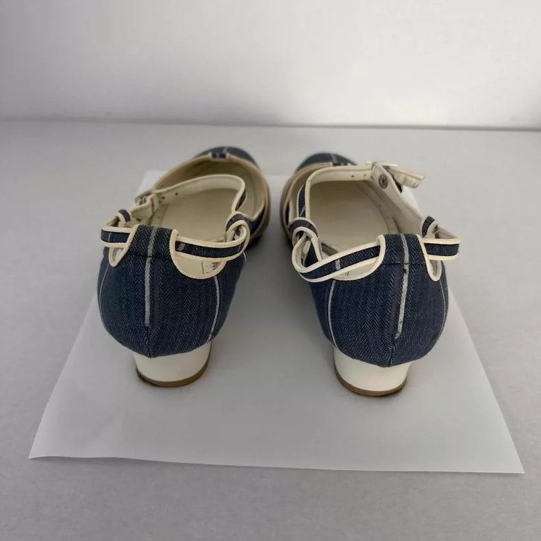 Vivienne Westwood Vivienne Westwood Blue denim leather straps high heels Size US 5.5 / IT 35.5 - 6 Thumbnail