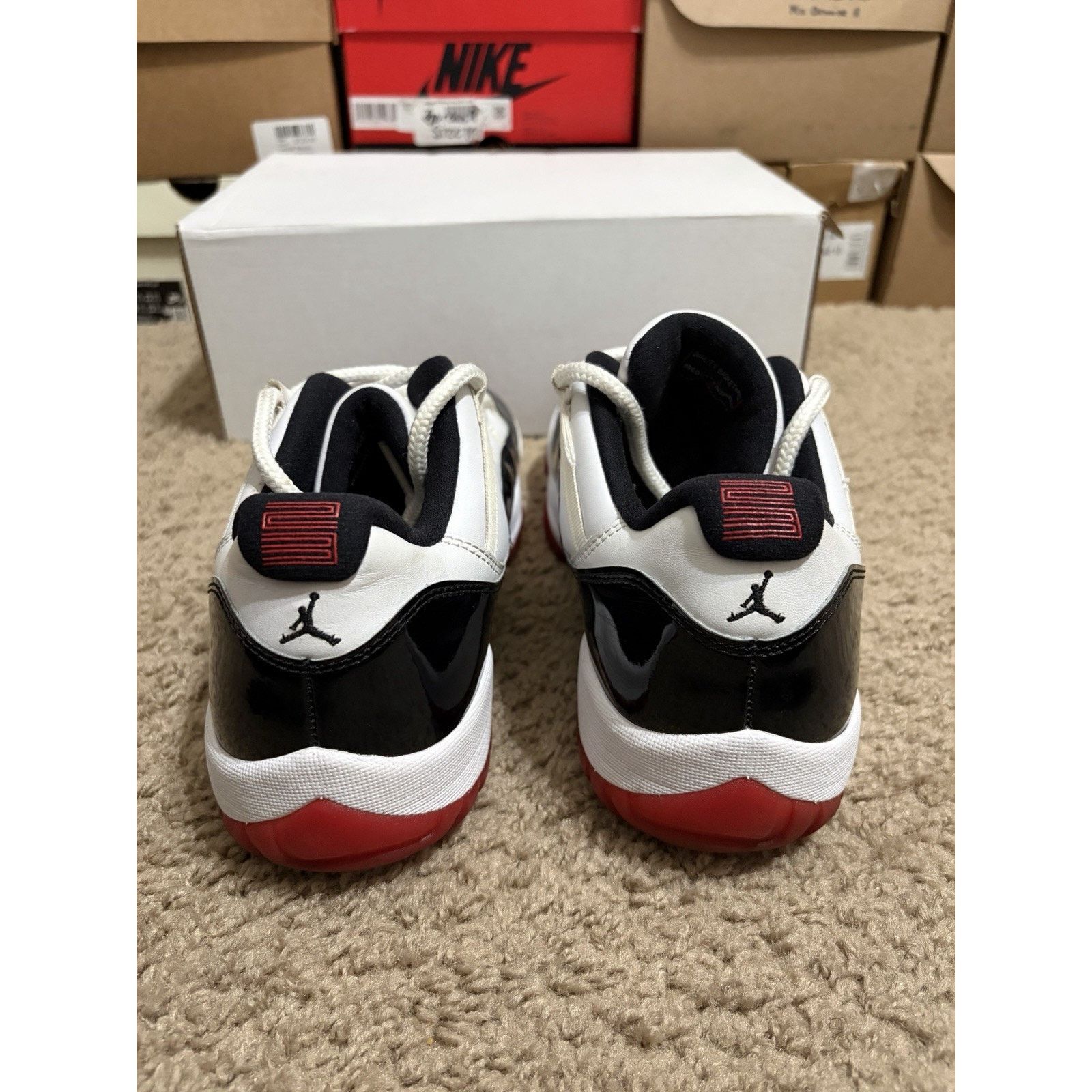 Jordan Brand Size 10.5 - Jordan 11 Retro Low Concord Bred (AV2187-160) Size US 10.5 / EU 43-44 - 5 Thumbnail
