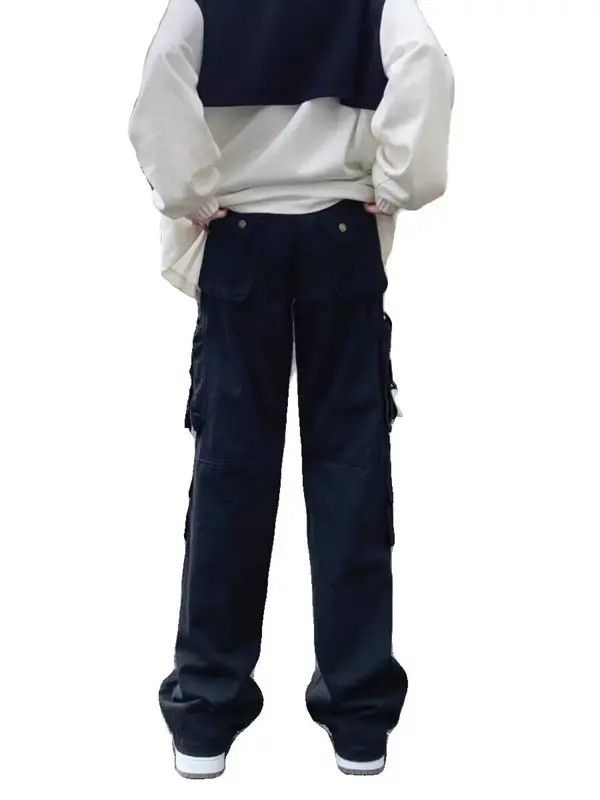 VIBE Retro patchwork skull patch embroidered rare cargo trousers Size US 34 / EU 50 - 5 Thumbnail