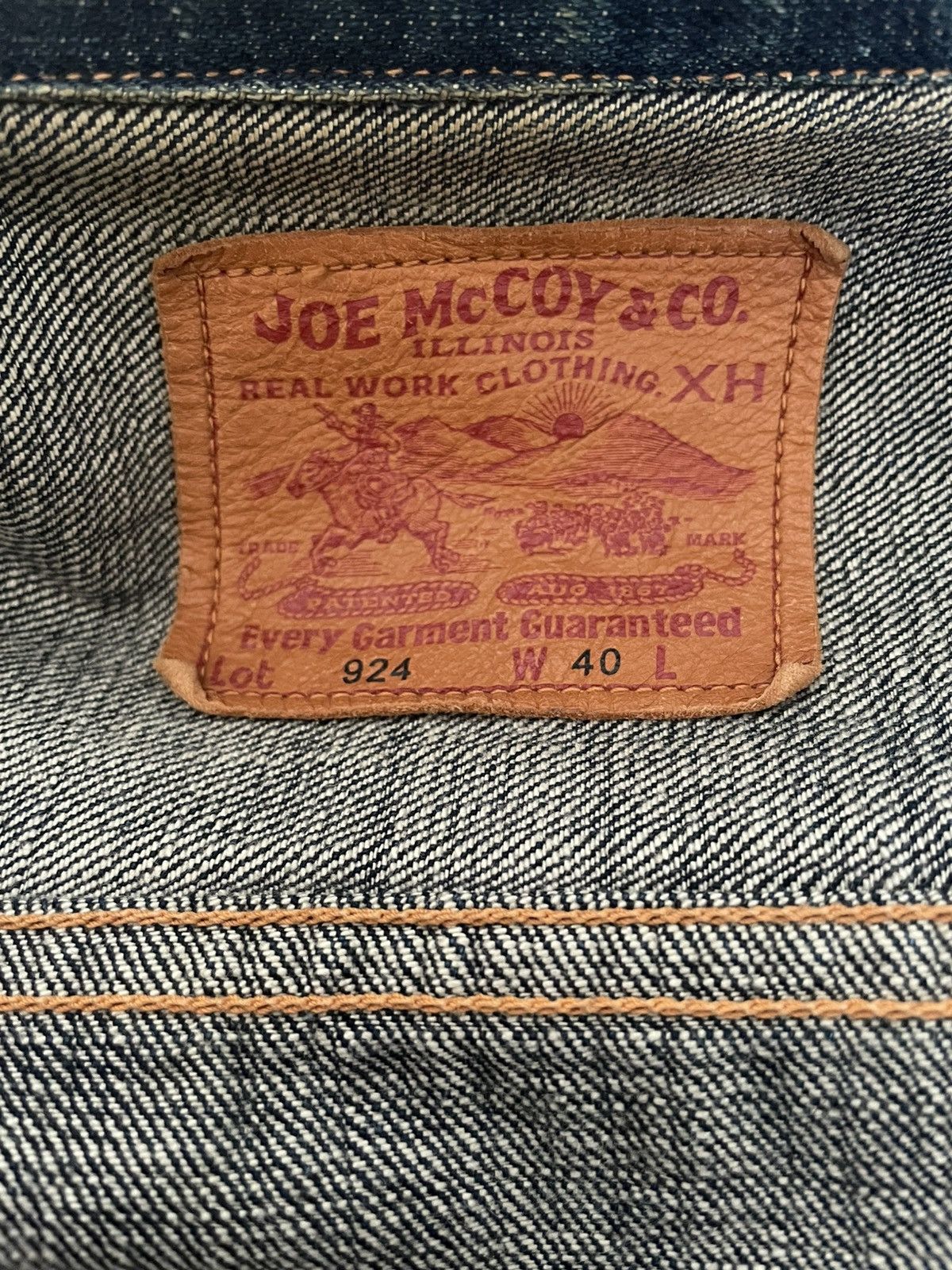 The Real McCoy's Joe McCoy Lot 924 Type 2 Size US M / EU 48-50 / 2 - 2 Thumbnail