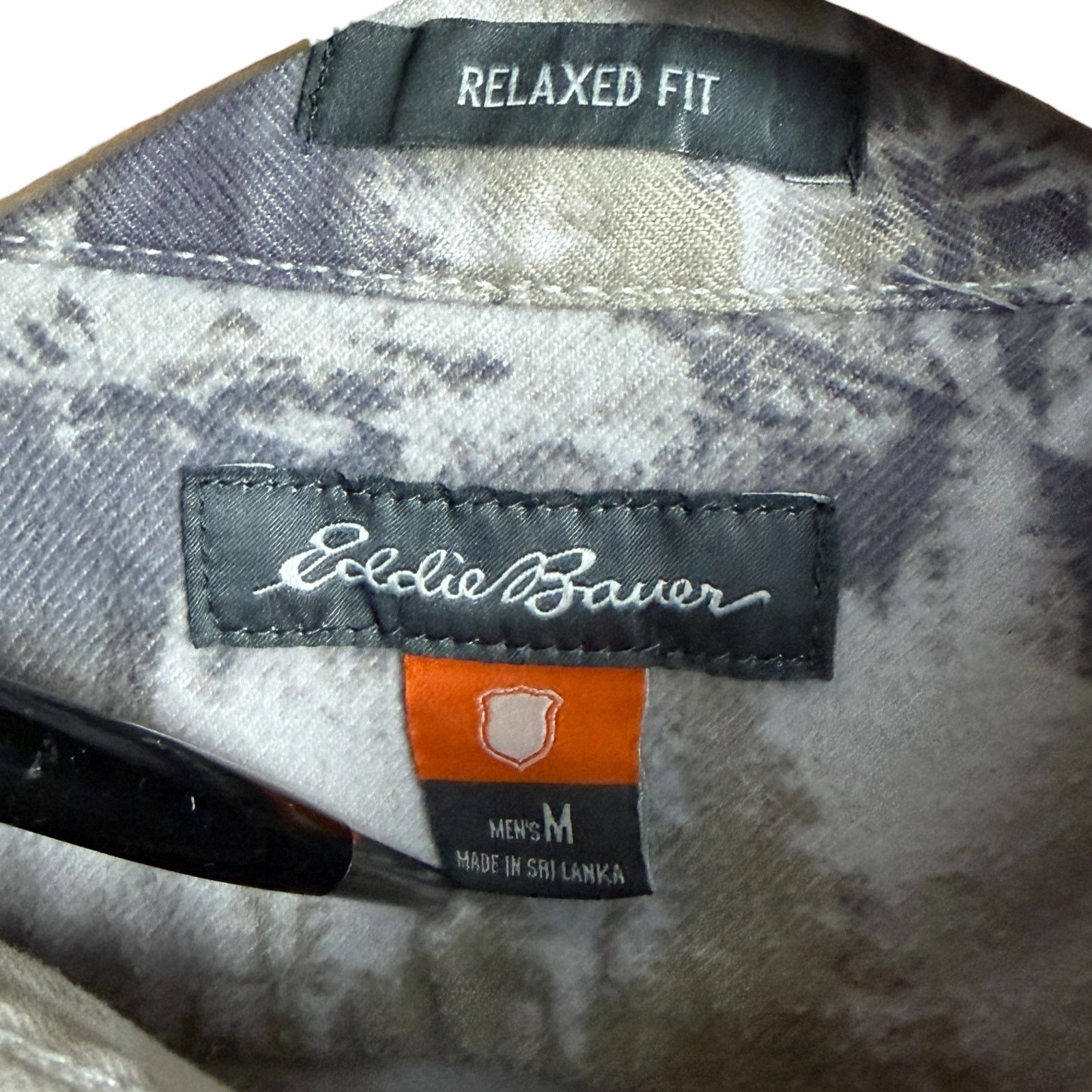 Eddie Bauer Eddie Bauer Sport Shop Men's Medium Scenic Mountain LS Shirt Size US M / EU 48-50 / 2 - 5 Thumbnail