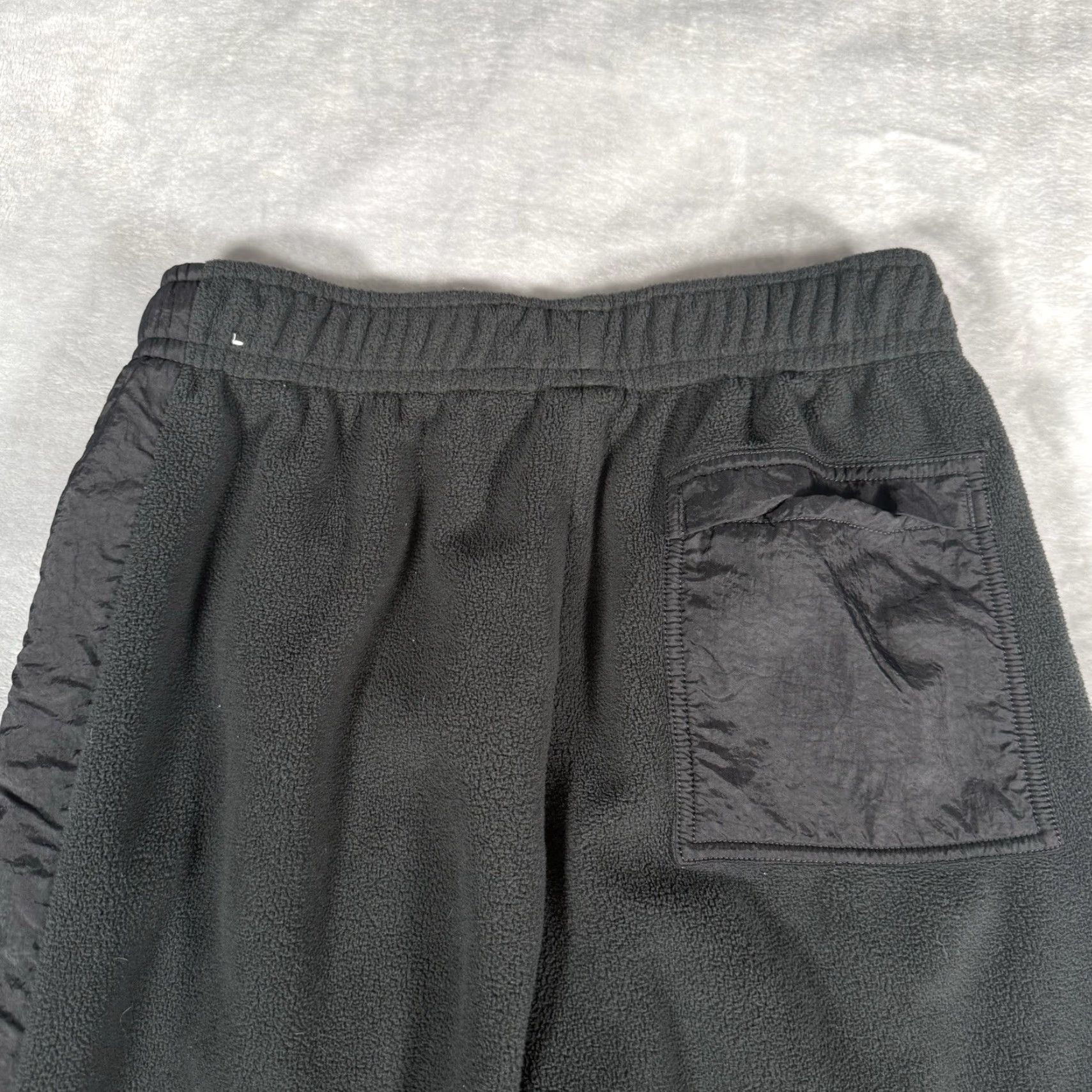 Nike Nike Sportswear Essential Fleece Jogger Pants Mens S 27” Tapered Fit Black Faded 27 Inseam Size US 29 - 7 Thumbnail