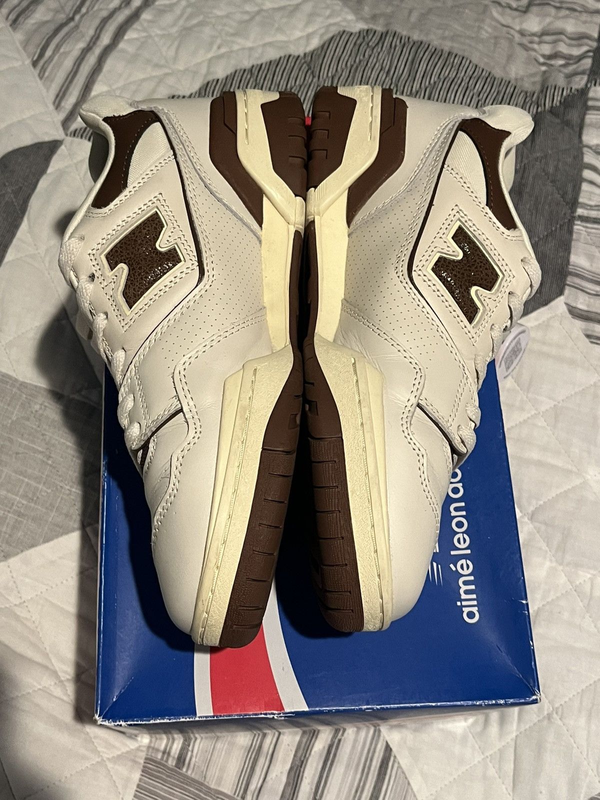 Aime Leon Dore × New Balance New Balance 550 x Aime Leon Dore "Brown" Size US 9 / EU 42 - 2 Thumbnail