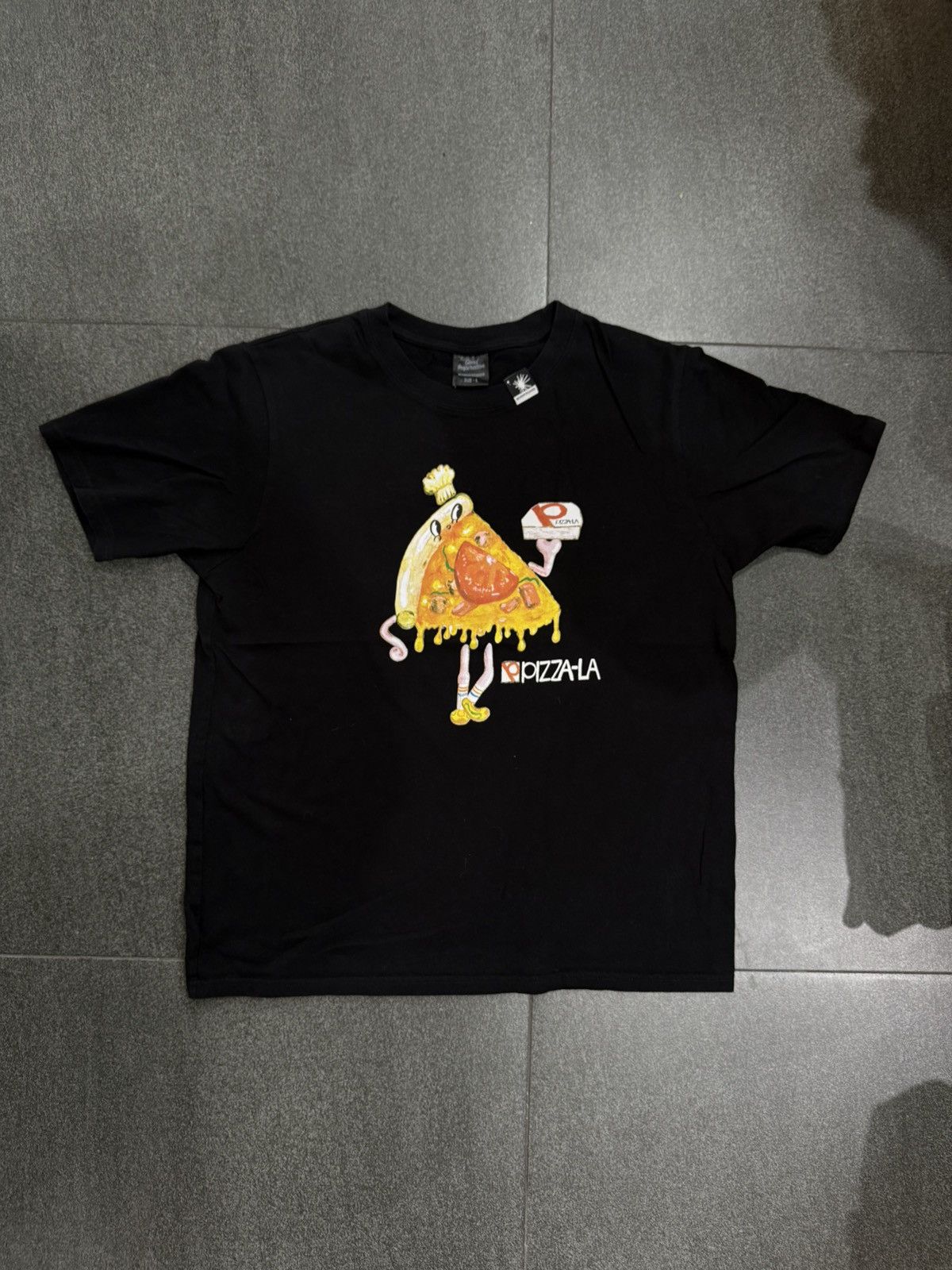 GU 90’s GOOD INSPIRATION RARE FUNNY PIZZA LA LOGO TEE TSHIRT Size US L / EU 52-54 / 3 - 1 Thumbnail