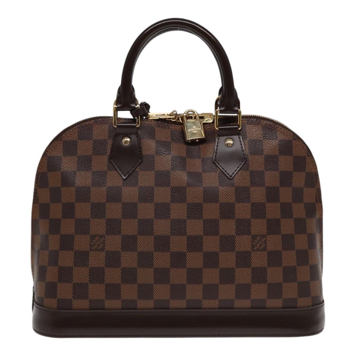 Louis Vuitton Alma Brown Canvas Handbag (Pre-Owned) Size ONE SIZE - 1 Thumbnail