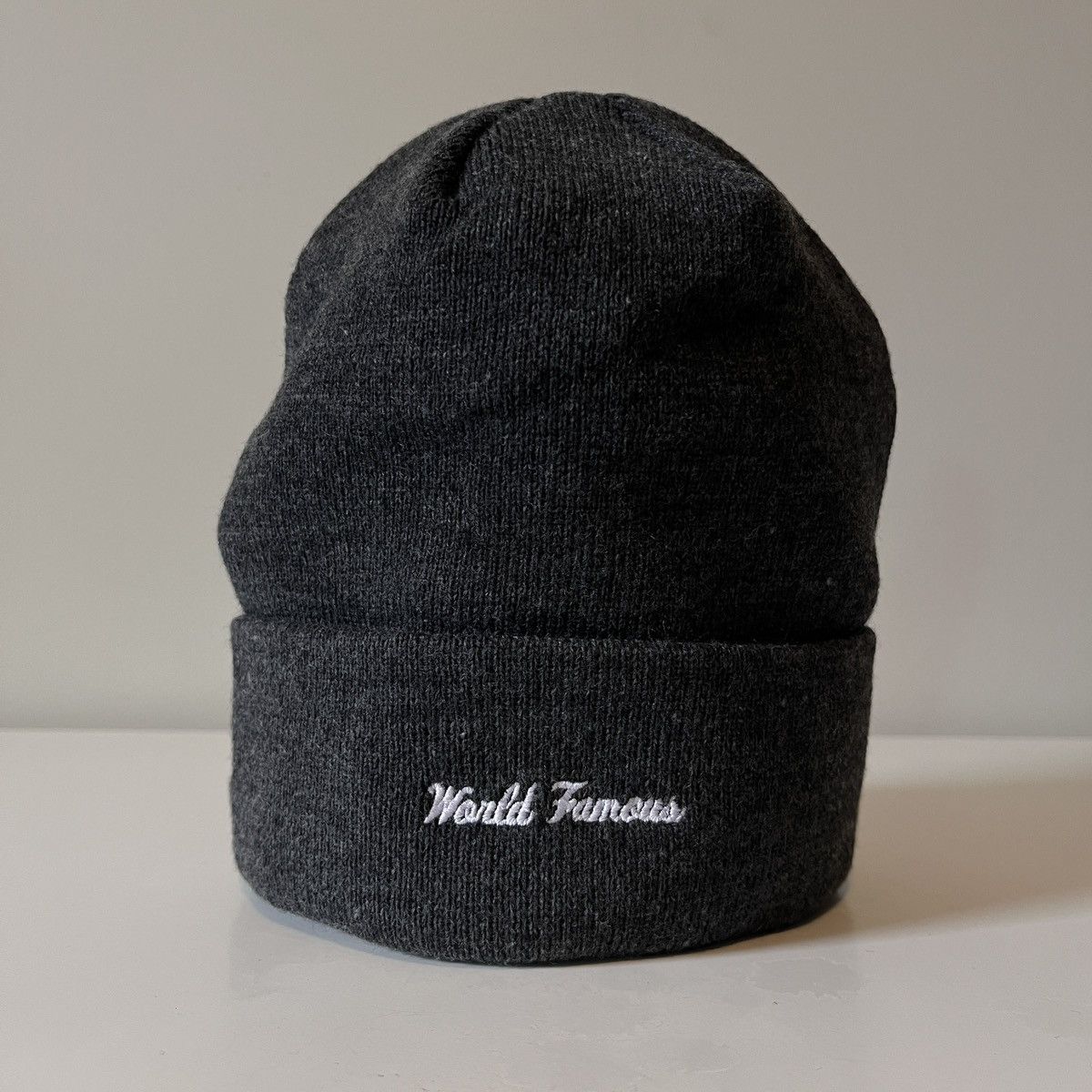 Supreme Supreme New Era Box Logo Beanie Charcoal New Size ONE SIZE - 2 Thumbnail